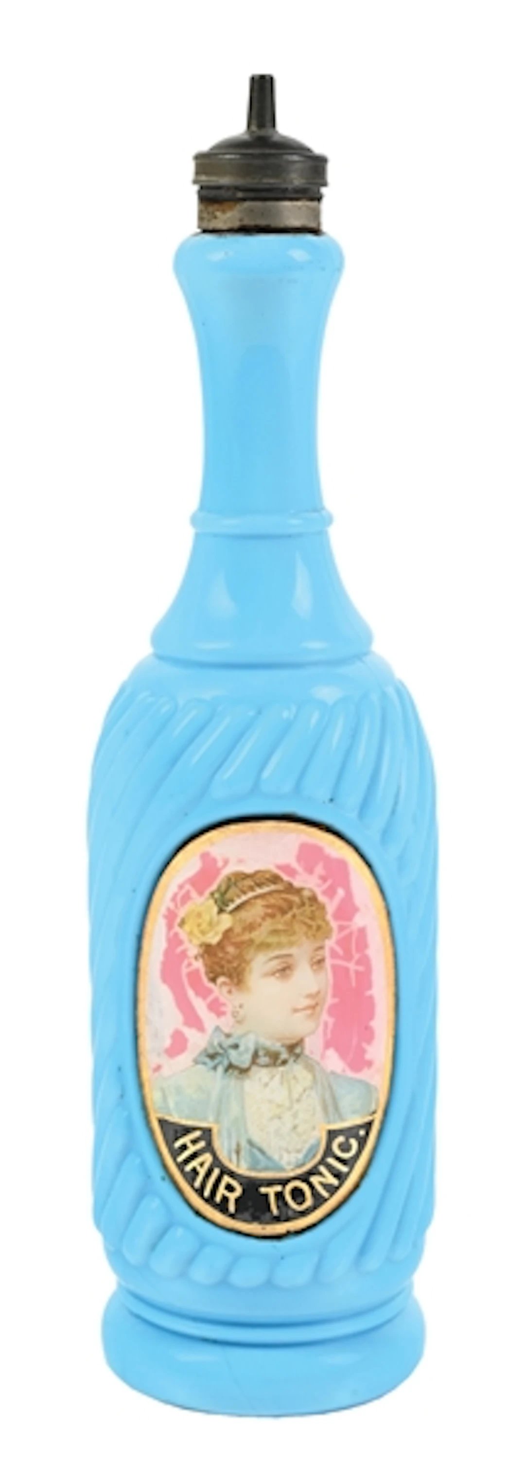 HAIR TONIC GLASS BOTTLE