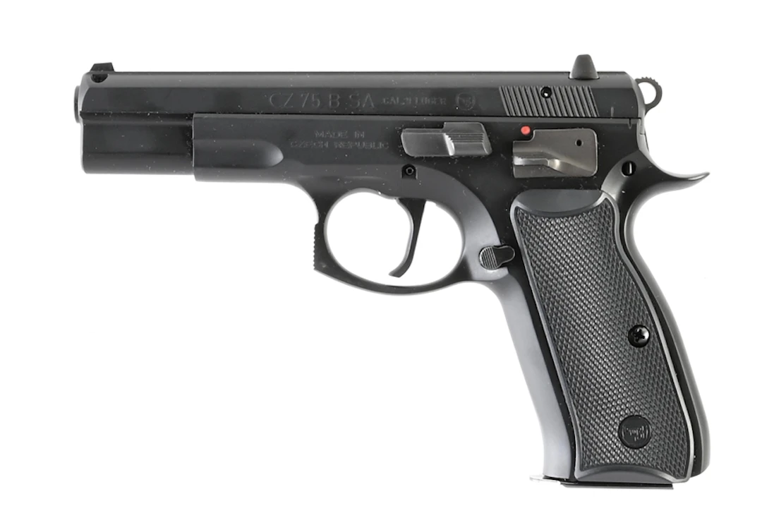 (M) CZ 75 B SA SEMI-AUTOMATIC PISTOL.