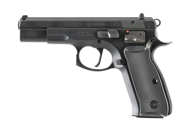 (M) CZ 75 B SA SEMI-AUTOMATIC PISTOL.