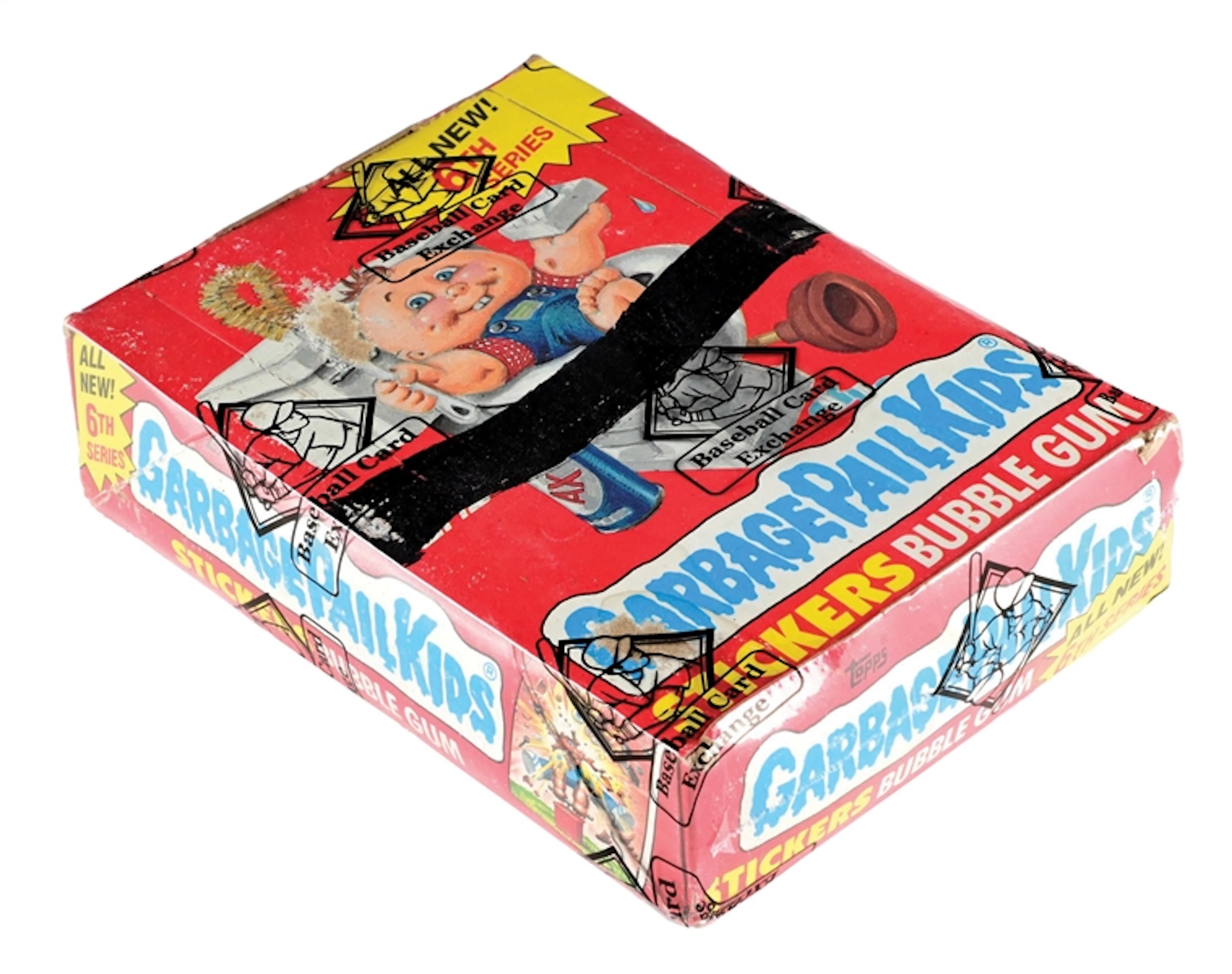 1986 TOPPS GARBAGE PAIL KIDS UNOPENED SERIES 6 WAX BOX