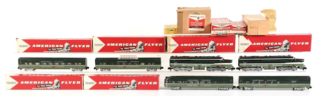 AMERICAN FLYER S GA. TRAIN SET NO. 20370 IN BOX