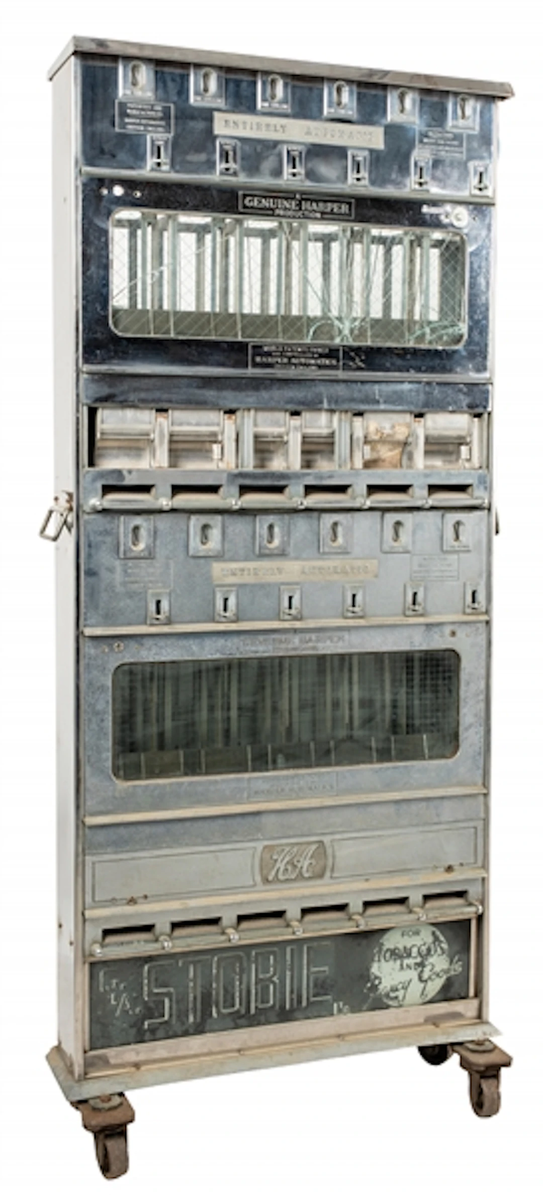 GENUINE HARPER AUTOMATICS CIGARETTE VENDING MACHINE