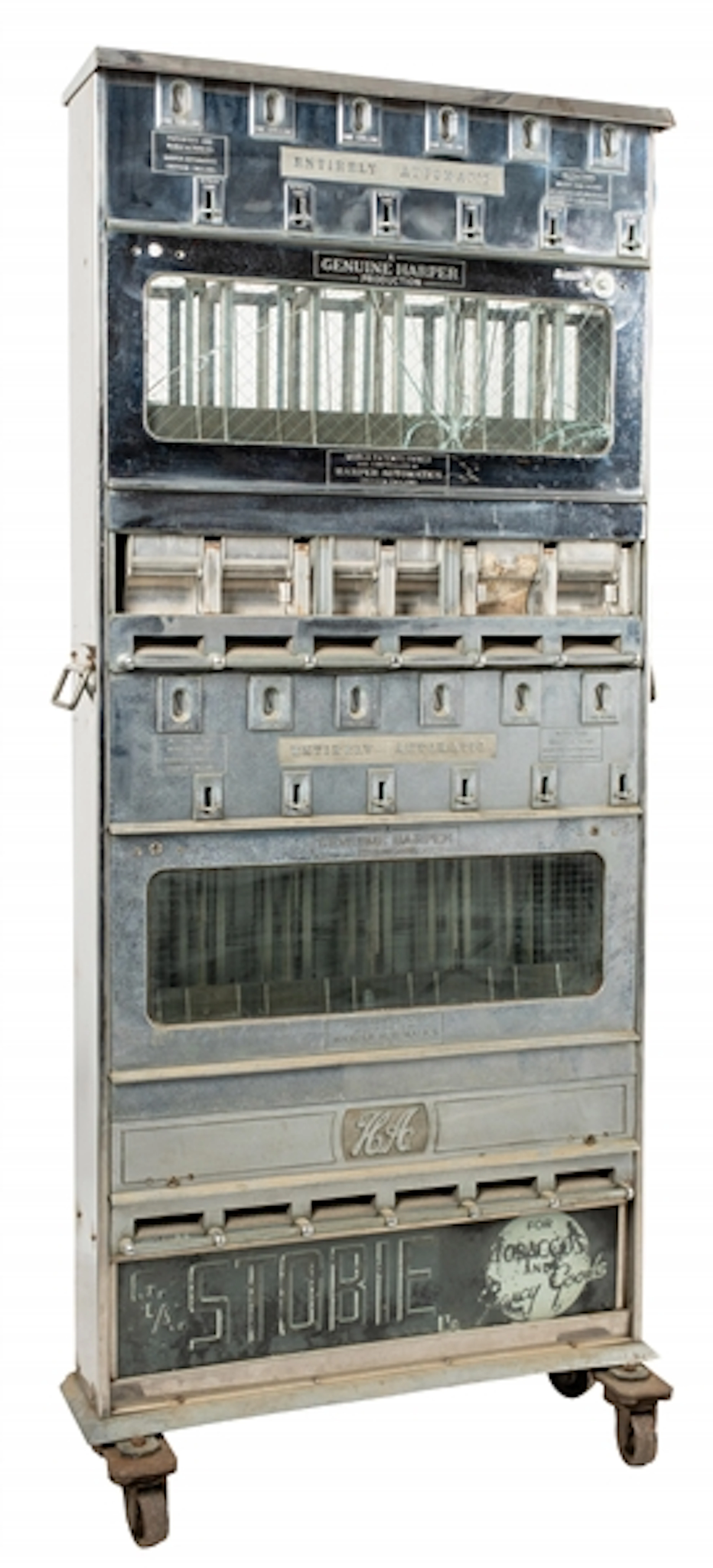 GENUINE HARPER AUTOMATICS CIGARETTE VENDING MACHINE