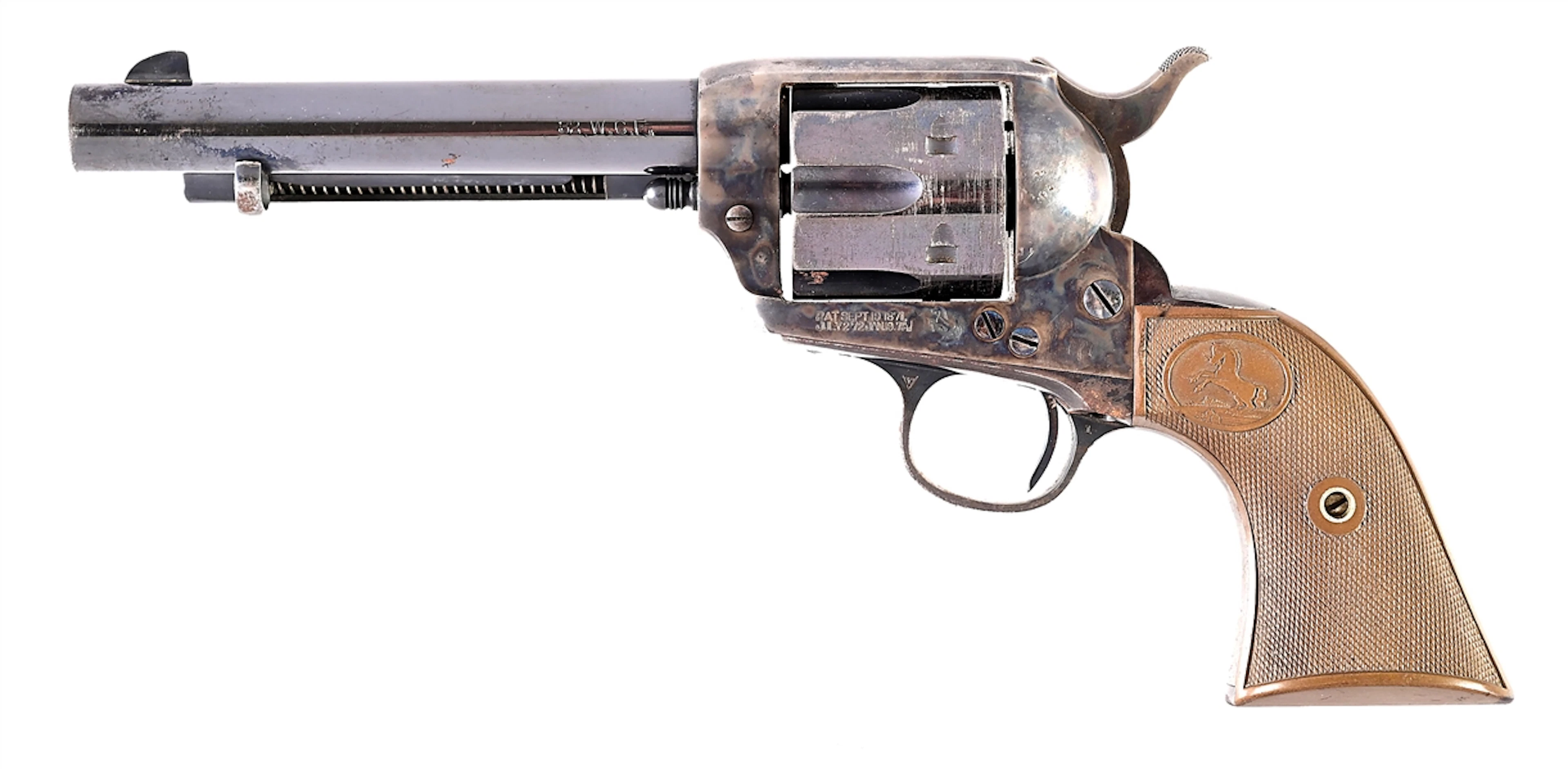 (C) COLT SINGLE ACTION ARMY .32-20 REVOLVER.