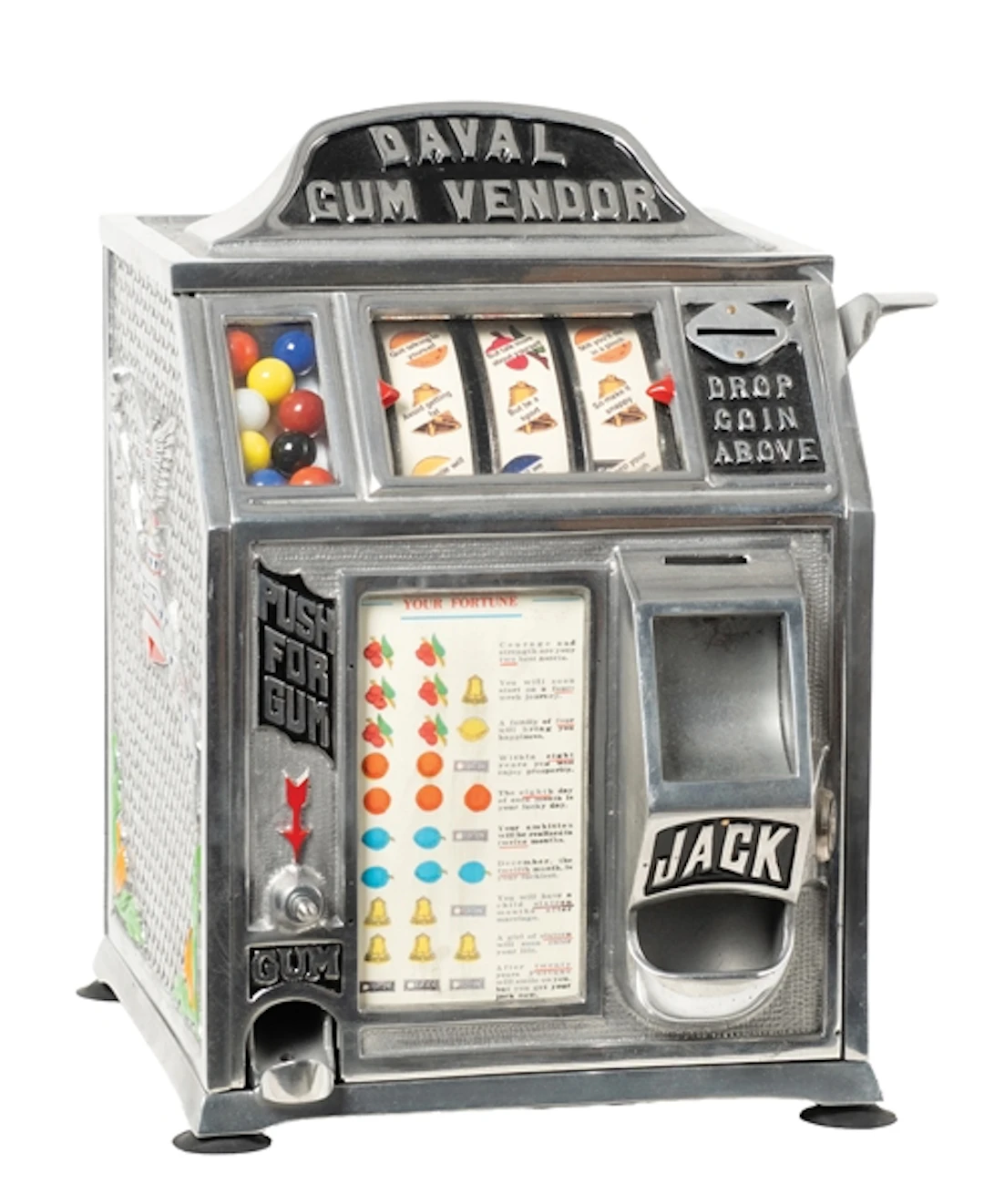 MULTICOIN DAVAL GUM VENDOR TRADE STIMULATOR