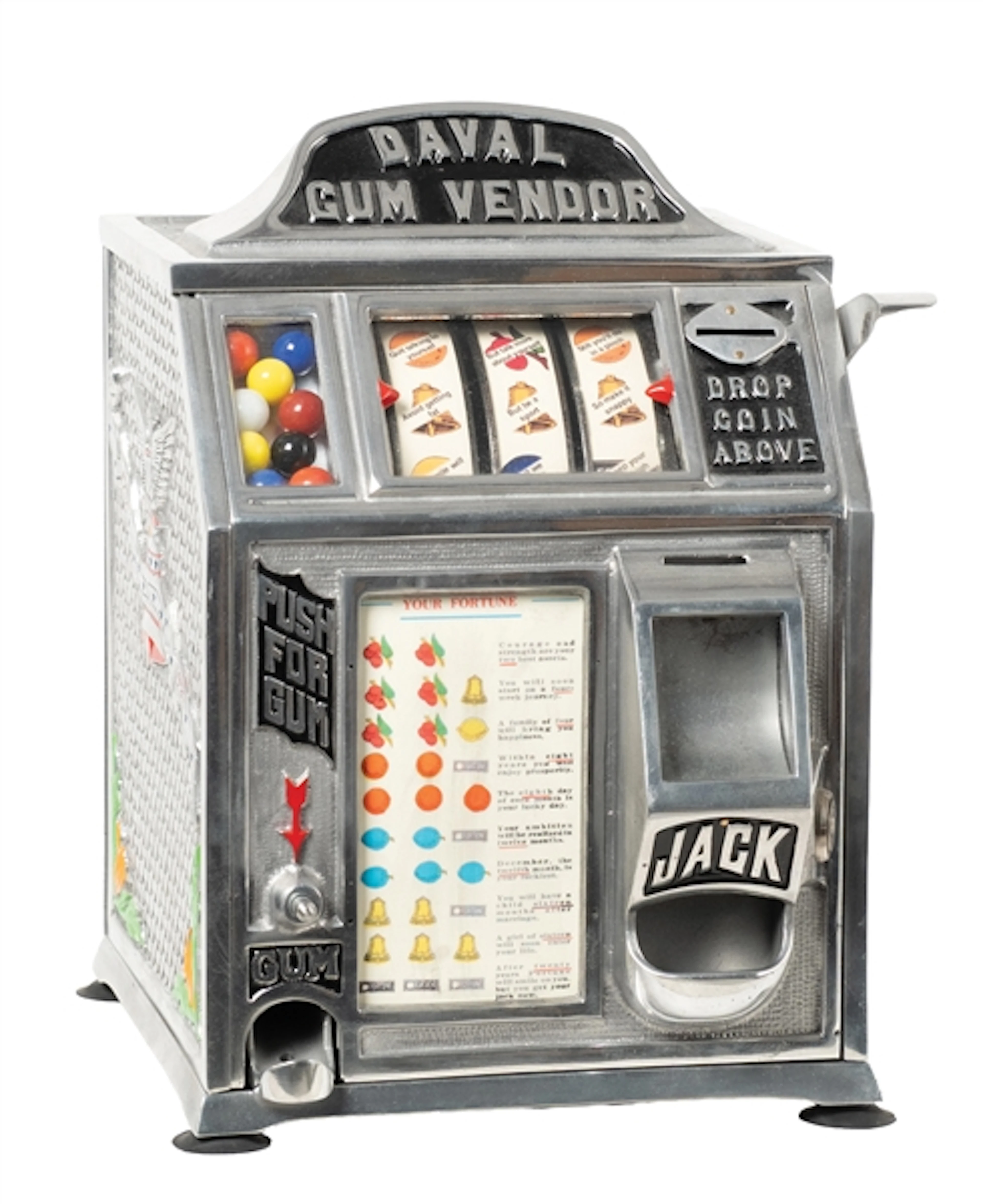 MULTICOIN DAVAL GUM VENDOR TRADE STIMULATOR