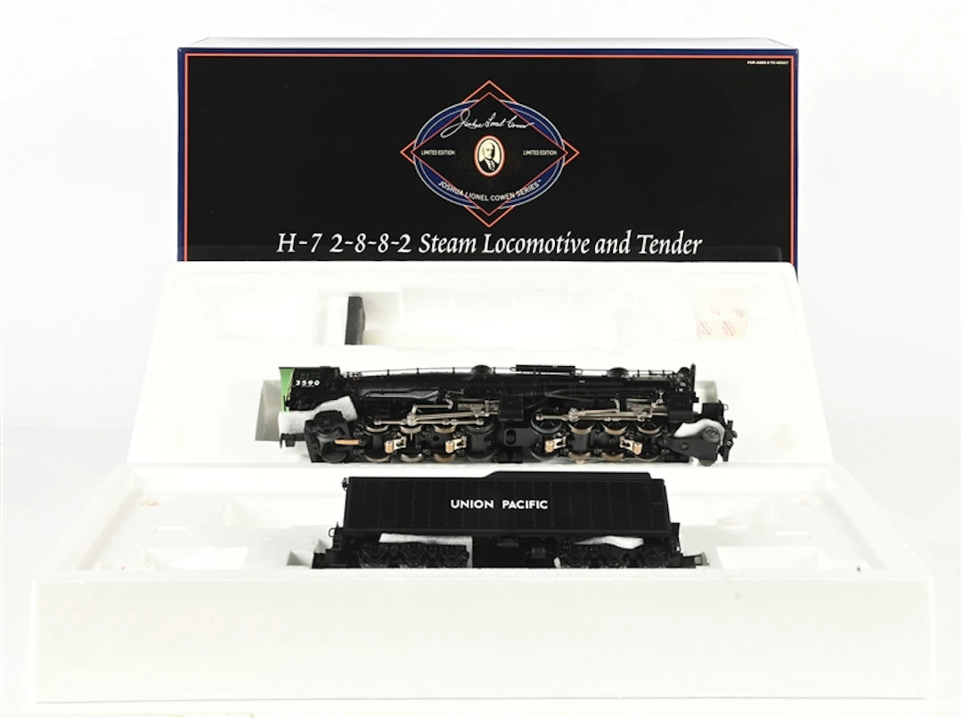 MODERN ERA LIONEL O-GA. NO. 6-38060 UNION PACIFIC H7 2-8-8-2 STEAM