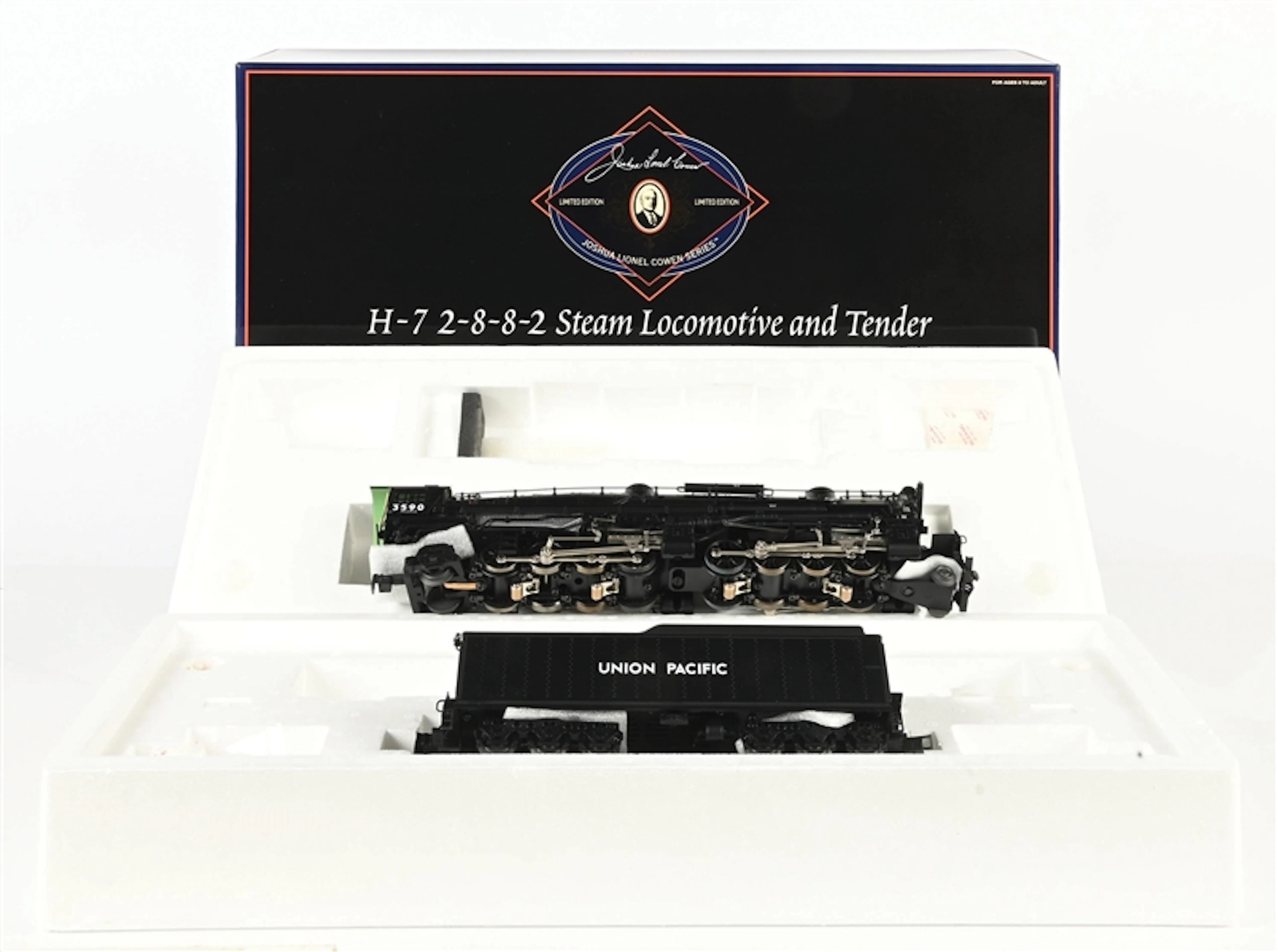 MODERN ERA LIONEL O-GA. NO. 6-38060 UNION PACIFIC H7 2-8-8-2 STEAM