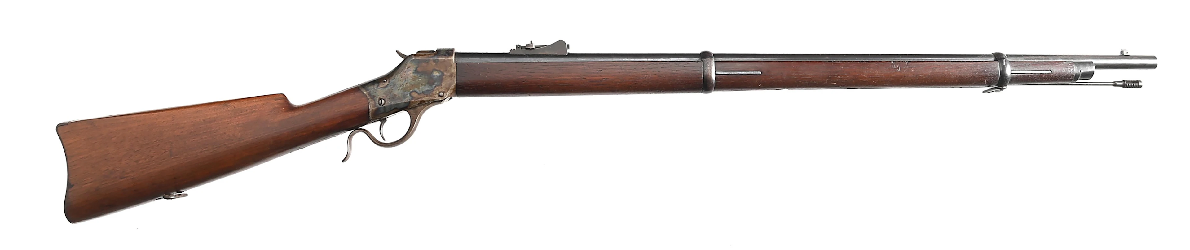(A) RARE HIGH CONDITION WINCHESTER 1885 HIGH WALL .45-70 FALLING BLOCK