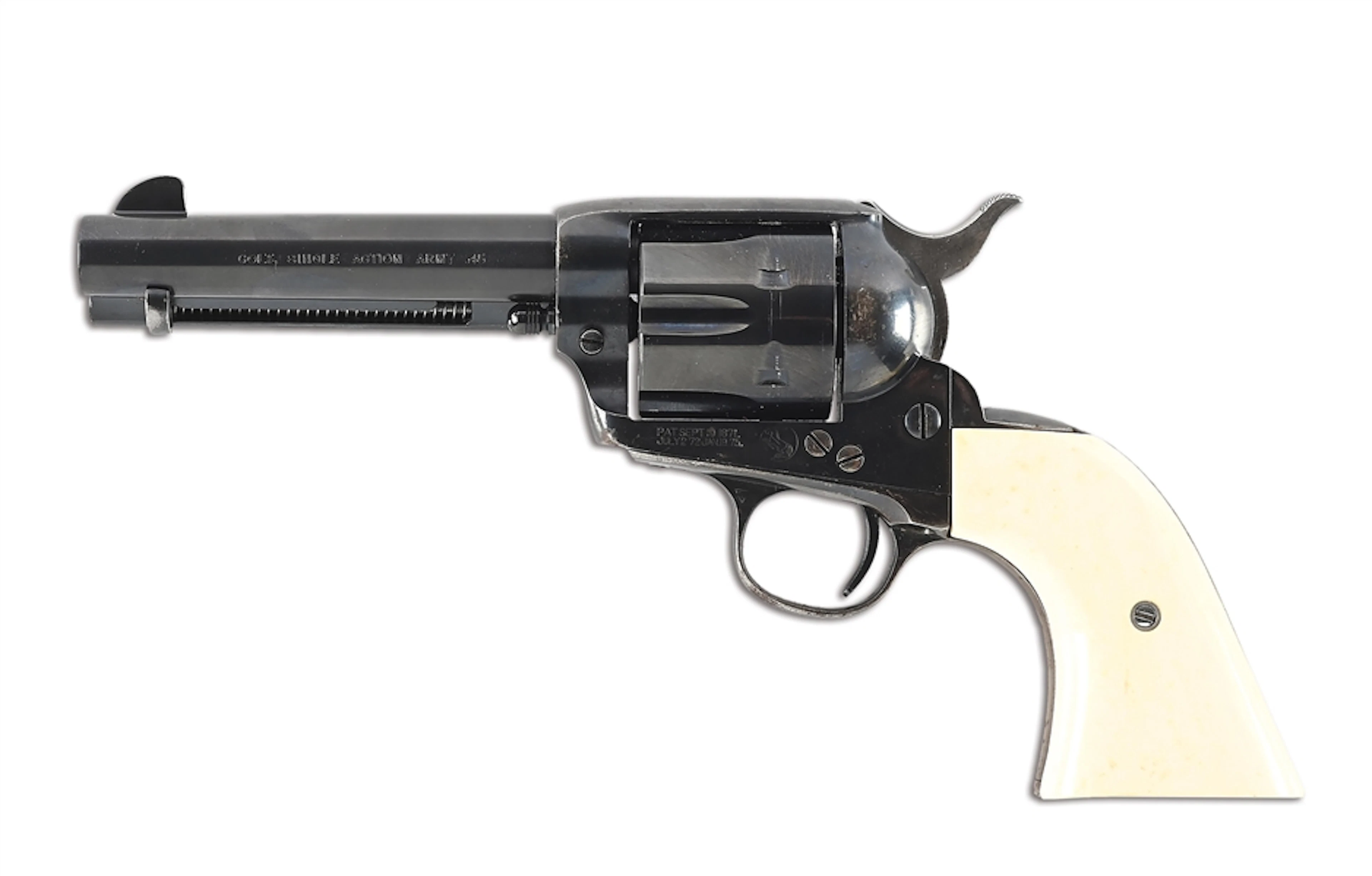 (C) COLT SINGLE ACTION ARMY .45 LC REVOLVER (1911)