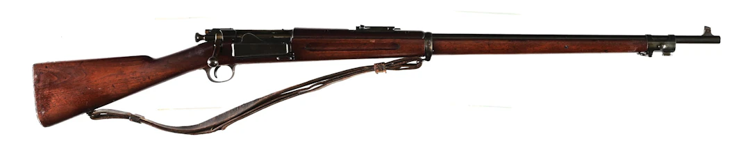 (C) FINE US SPRINGFIELD MODEL 1898 KRAG BOLT ACTION RIFLE