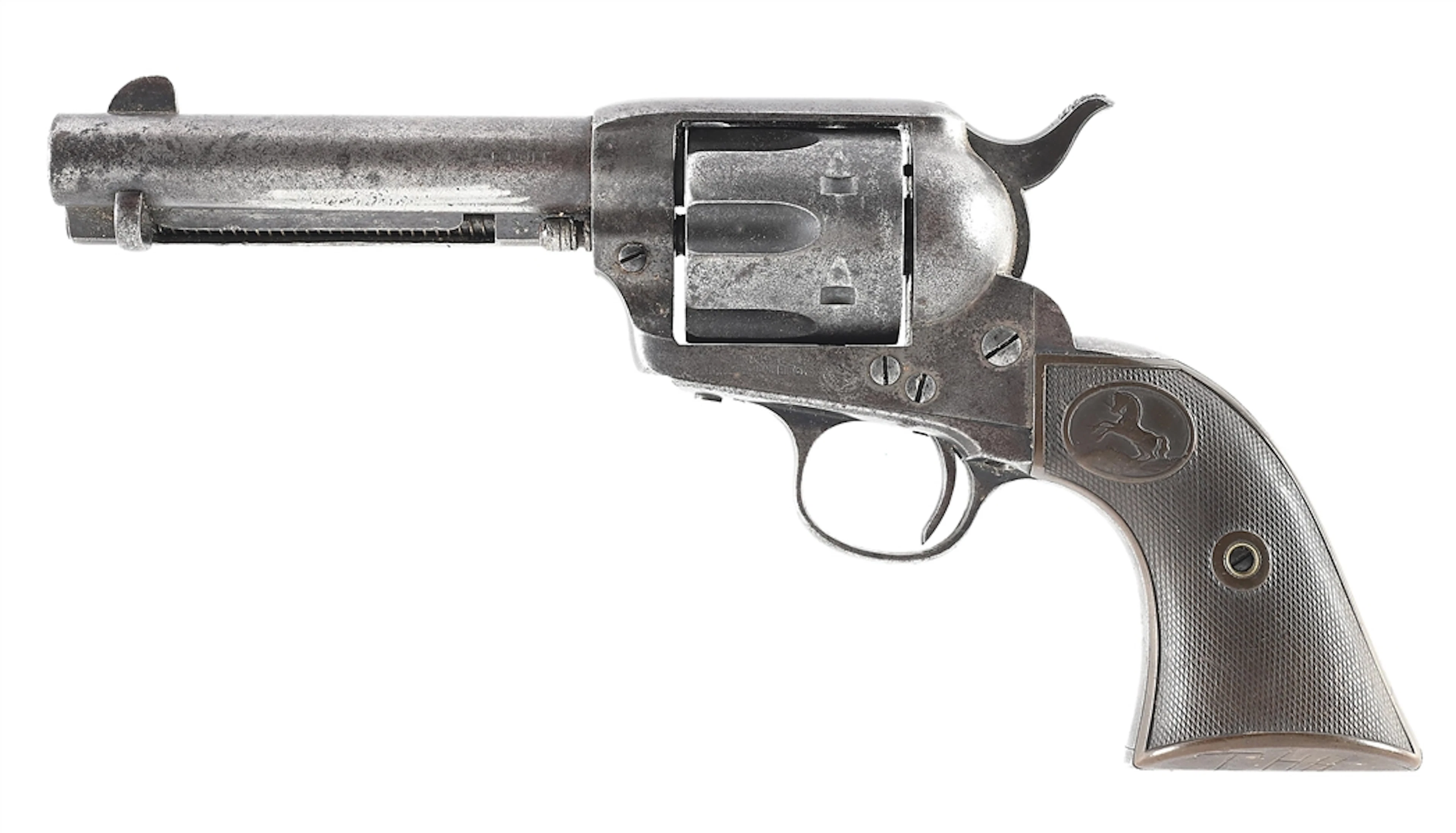 (C) COLT SINGLE ACTION ARMY .41 COLT REVOLVER.