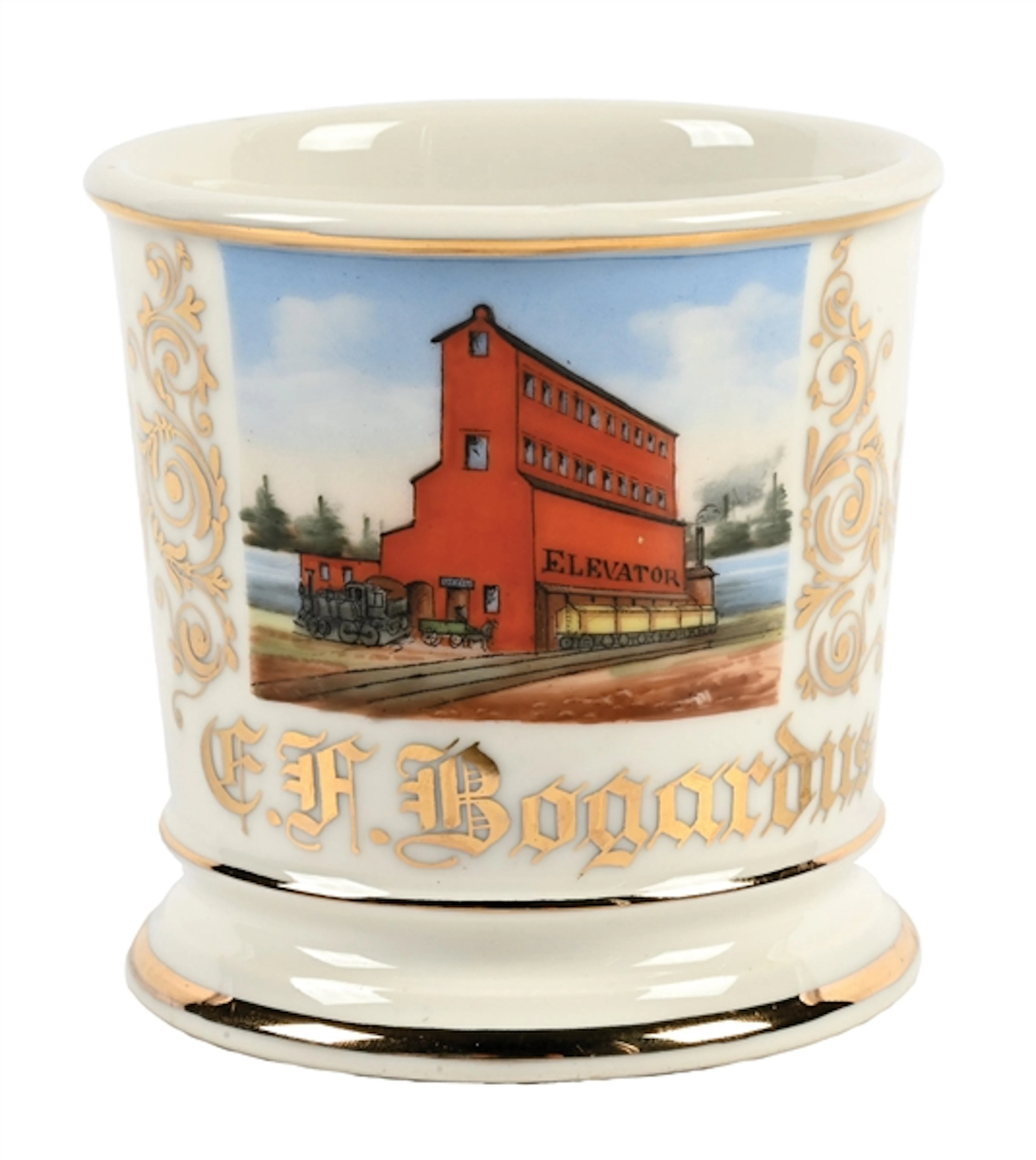 ELEVATOR COMPANY SHAVING MUG