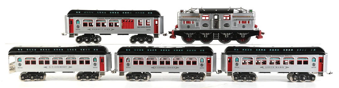 WILLIAMS STANDARD GAUGE TCA 25TH ANNIVERSARY PASSENGER SET