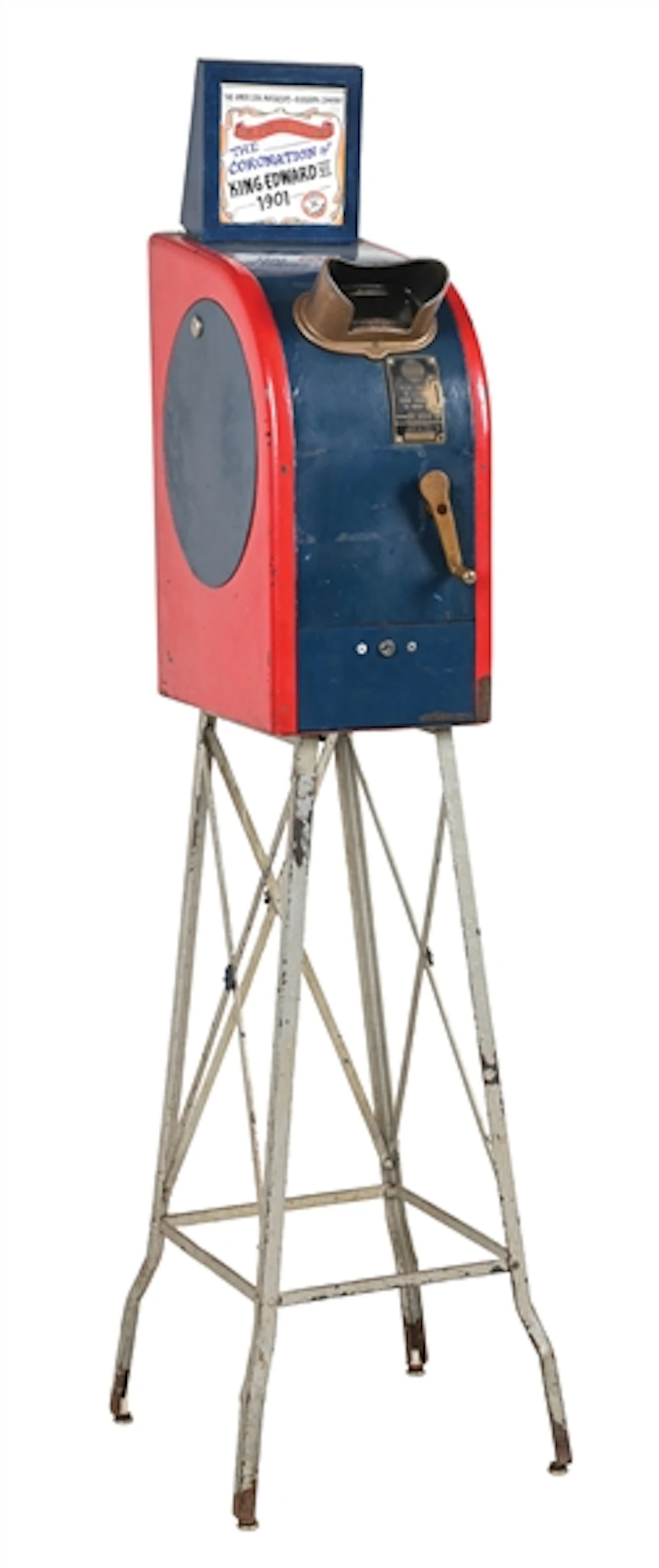 1¢ TIN MUTOSCOPE ARCADE VIEWER