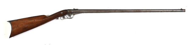 (A) WHITNEY ARMS THUNDERBOLT .44 RF SINGLE SHOT RIFLE.
