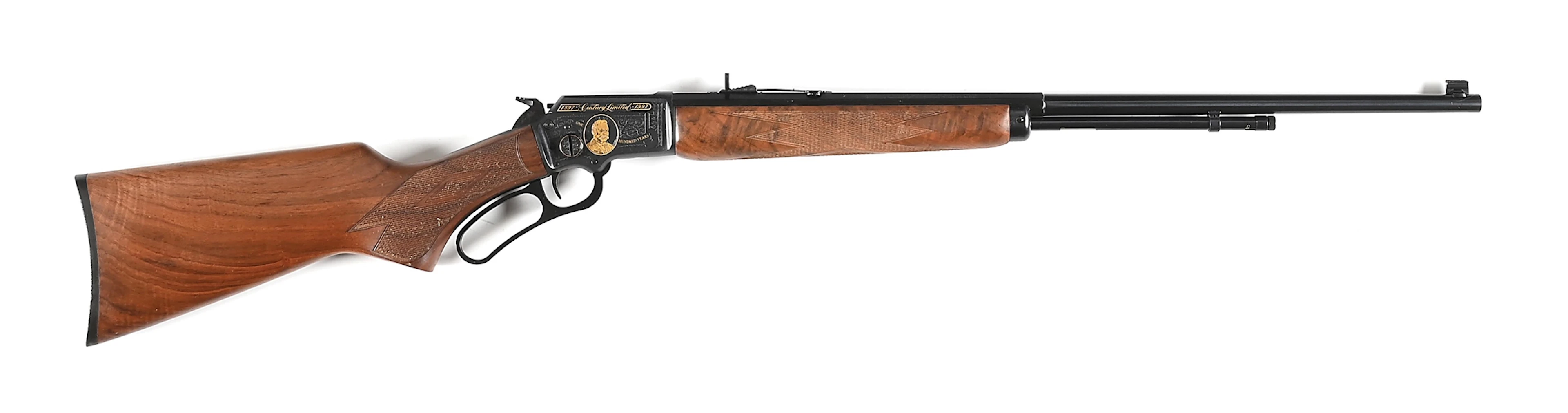 (M) MARLIN MODEL 1897 CENTURY LIMITED LEVER ACTION .22 RIFLE