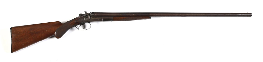 (A) REMINGTON MODEL 1889 SIDE BY SIDE HAMMER SHOTGUN
