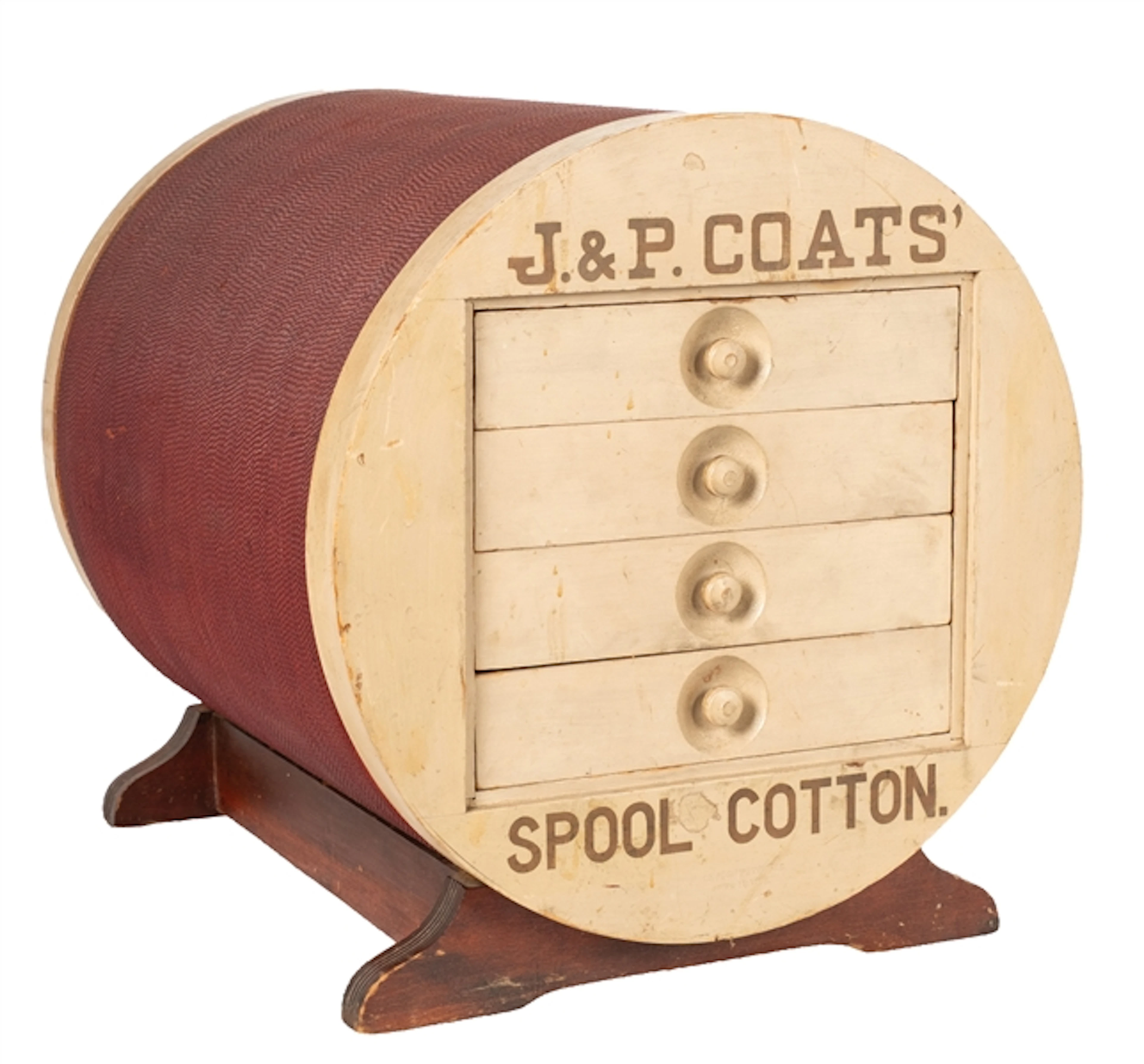 J.P. COATS SPOOL COTTON CABINET