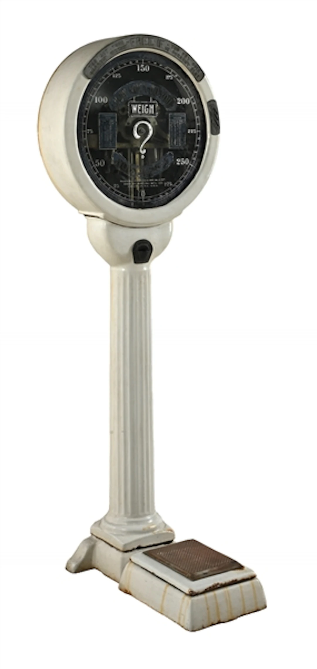 1¢ WATLING SENATOR FORTUNE AND WEIGHT LOLLIPOP SCALE