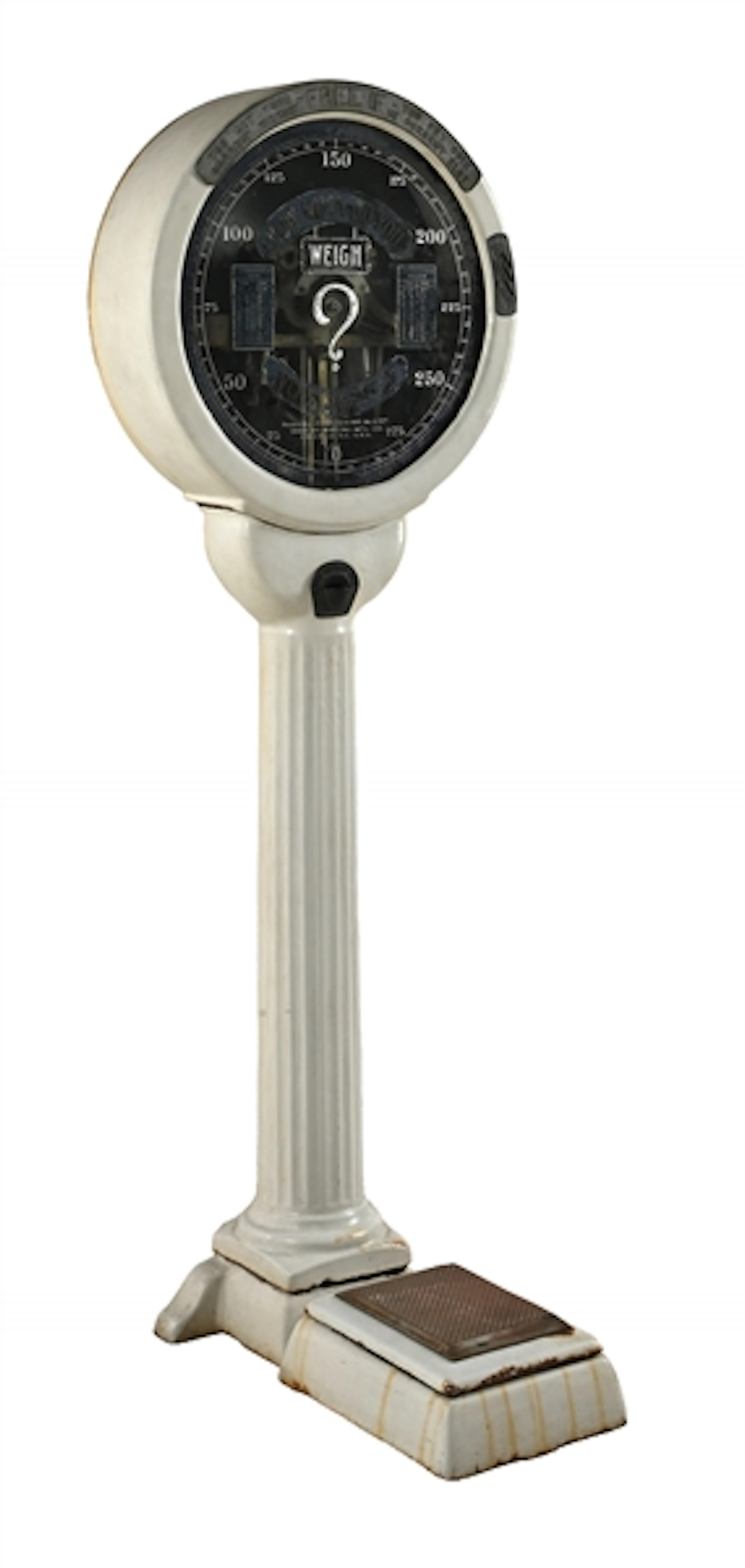 1¢ WATLING SENATOR FORTUNE AND WEIGHT LOLLIPOP SCALE