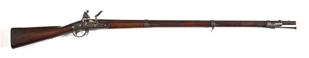 (A) WICKHAM MODEL 1816 FLINTLOCK MUSKET.