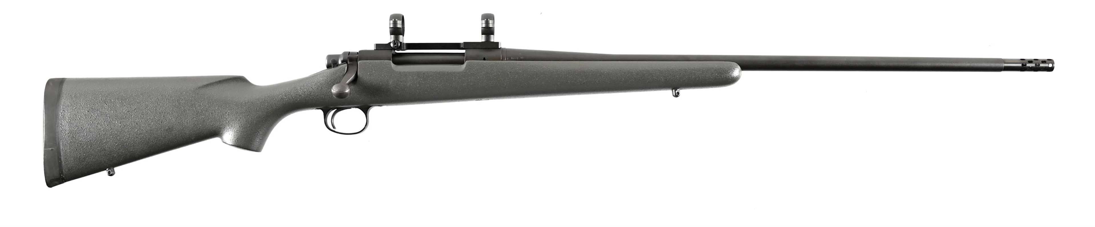 (M) LIGHT WEIGHT REMINGTON MODEL 700 CUSTOM SHOP BOLT ACTION RIFLE.