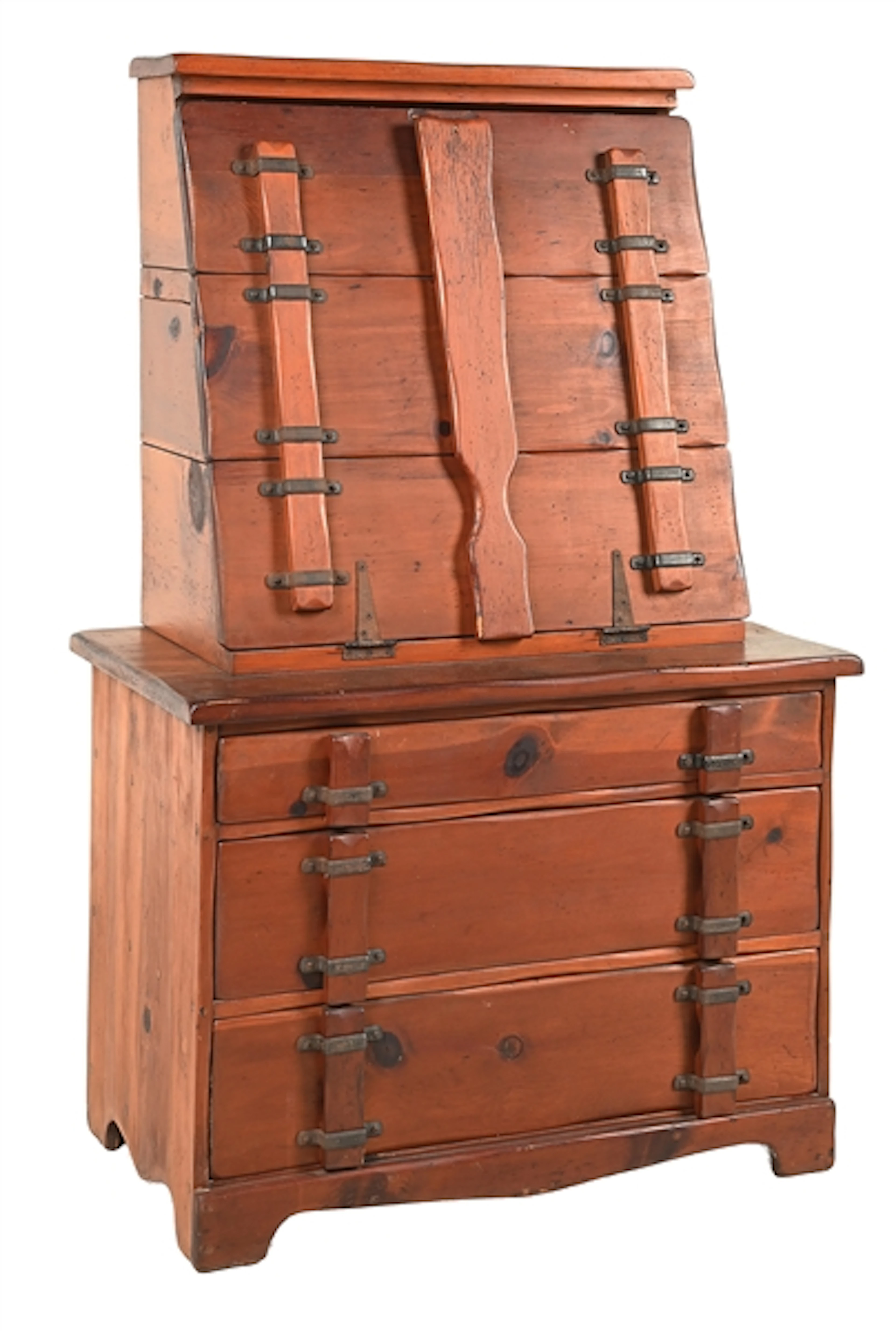 W.R. DALLAS CHUCK WAGON SECRETARY DESK