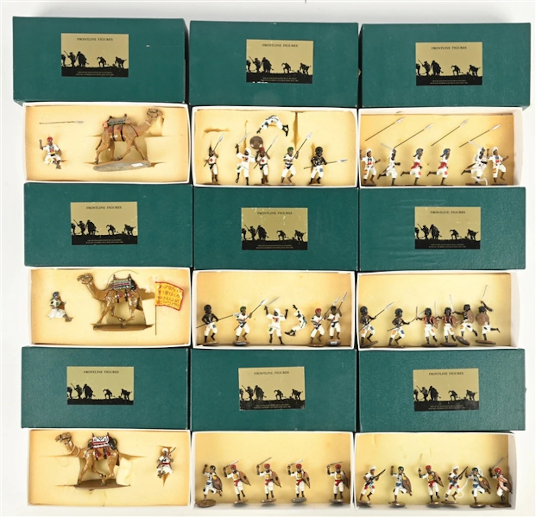 LOT OF 9: FRONTLINE SUDAN WARS SETS IN BOXES