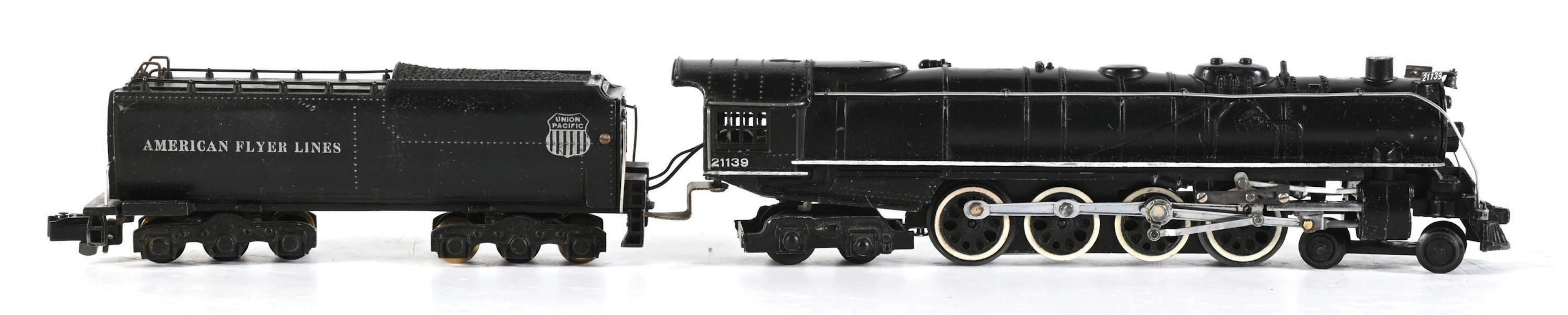 AMERICAN FLYER S-GA. NO. 21139 NORTHERN 4-8-4 STEAM LOCOMOTIVE & TENDER