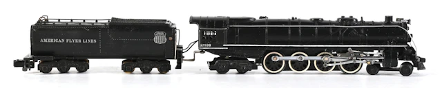 AMERICAN FLYER S-GA. NO. 21139 NORTHERN 4-8-4 STEAM LOCOMOTIVE & TENDER