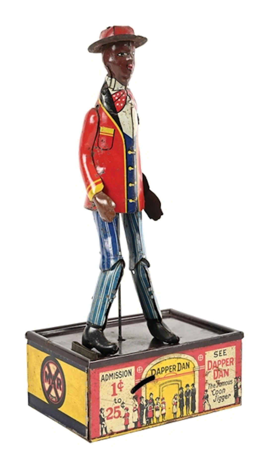LOUIS MARX & CO. “DAPPER DAN - THE FAMOUS JIGGER” TIN-LITHOGRAPHED