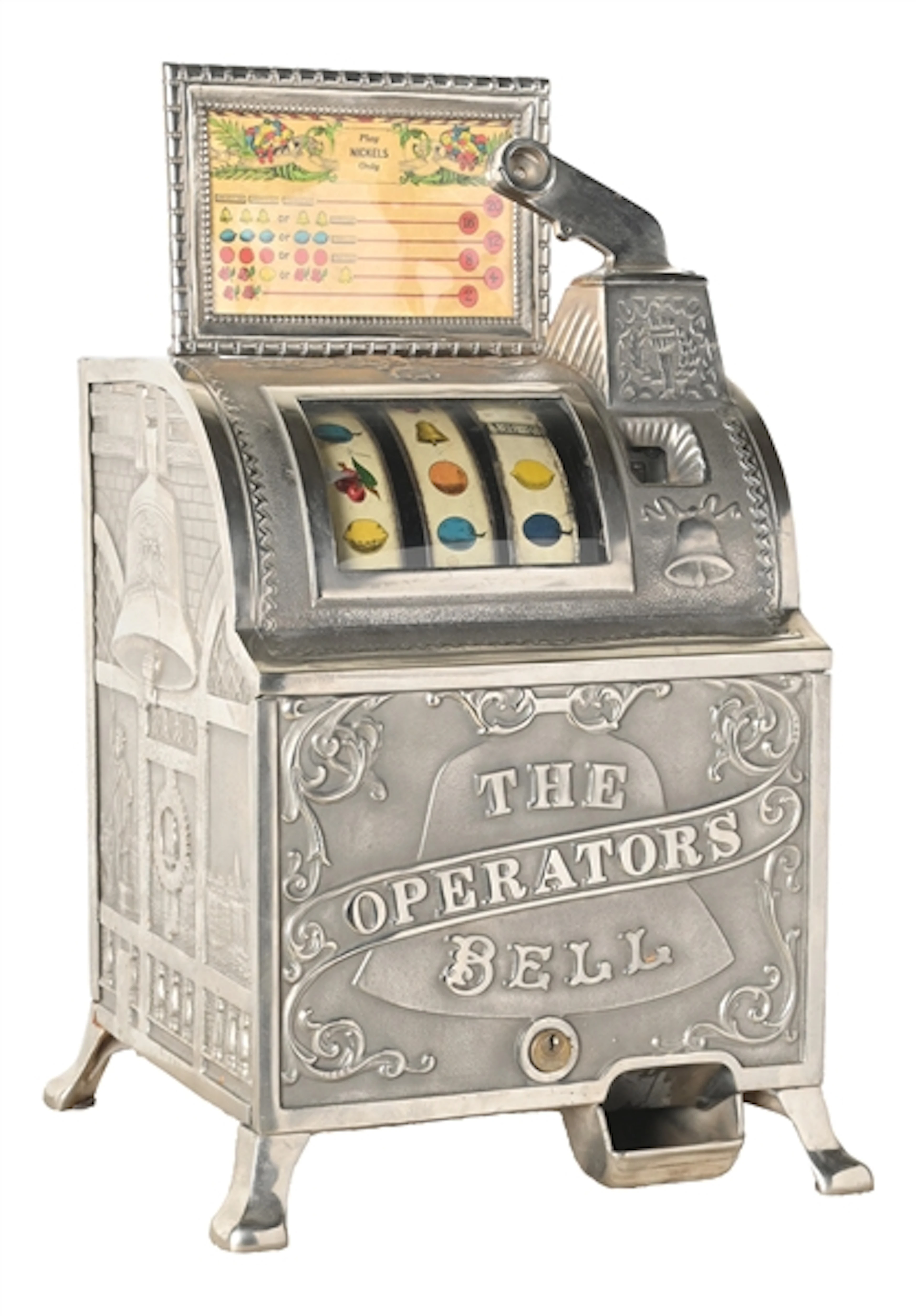 5¢ MILLS NOVELTY CO. OPERATORS BELL SLOT MACHINE