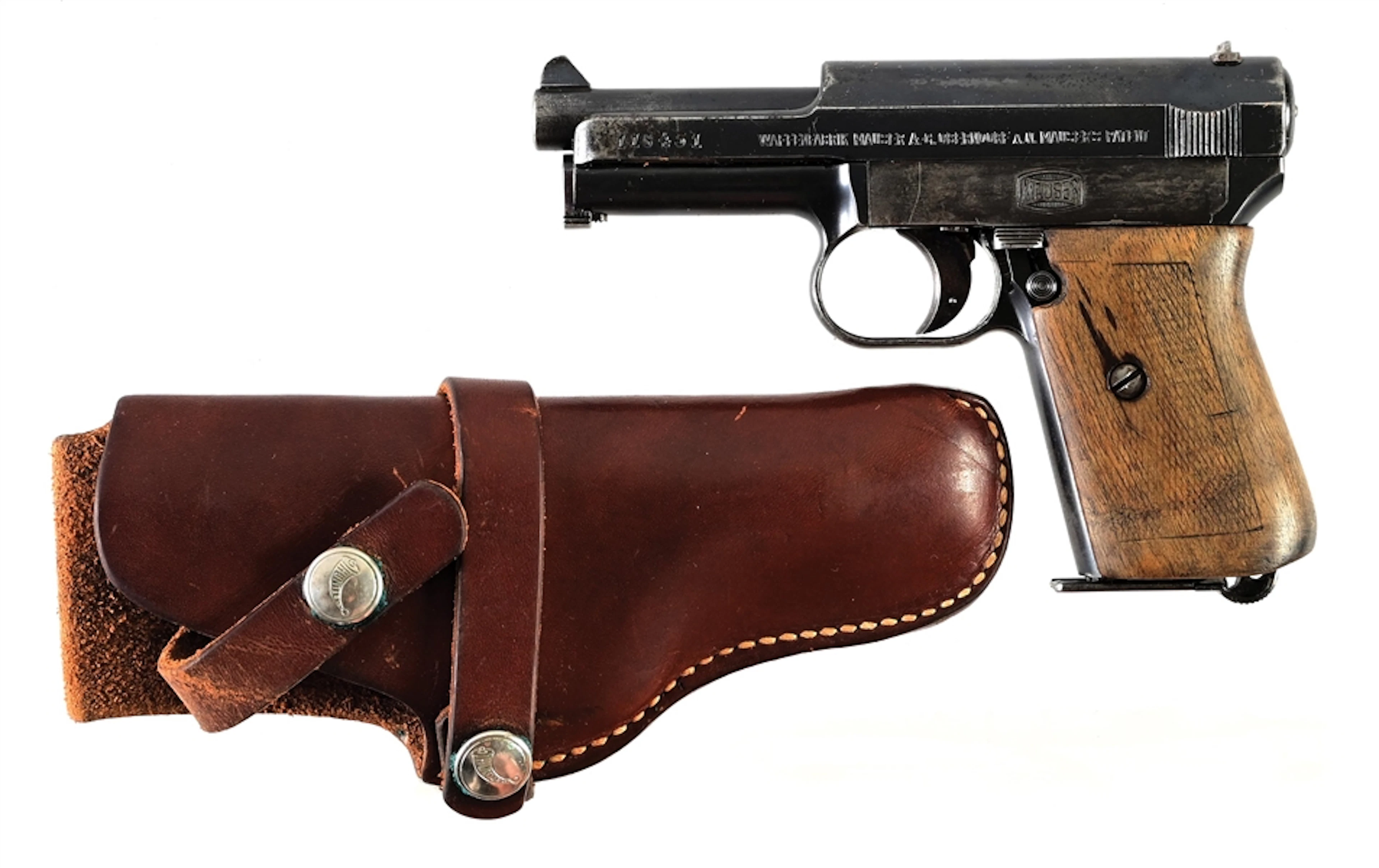(C) MAUSER MODEL 1914 SEMI-AUTOMATIC PISTOL.