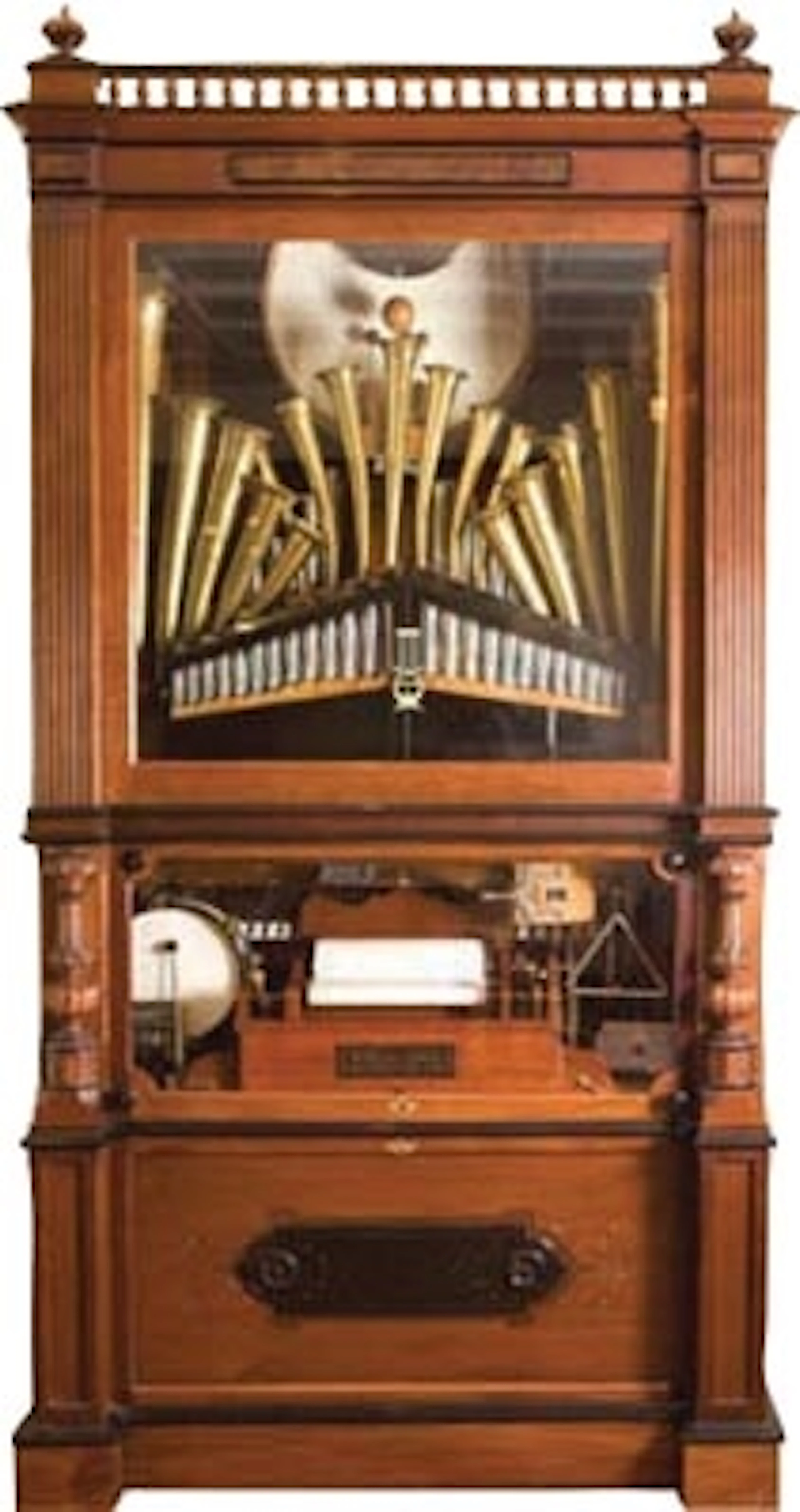 IMHOFF AND MULKE/WELTE ROLL PLAYING BARREL ORCHESTRION