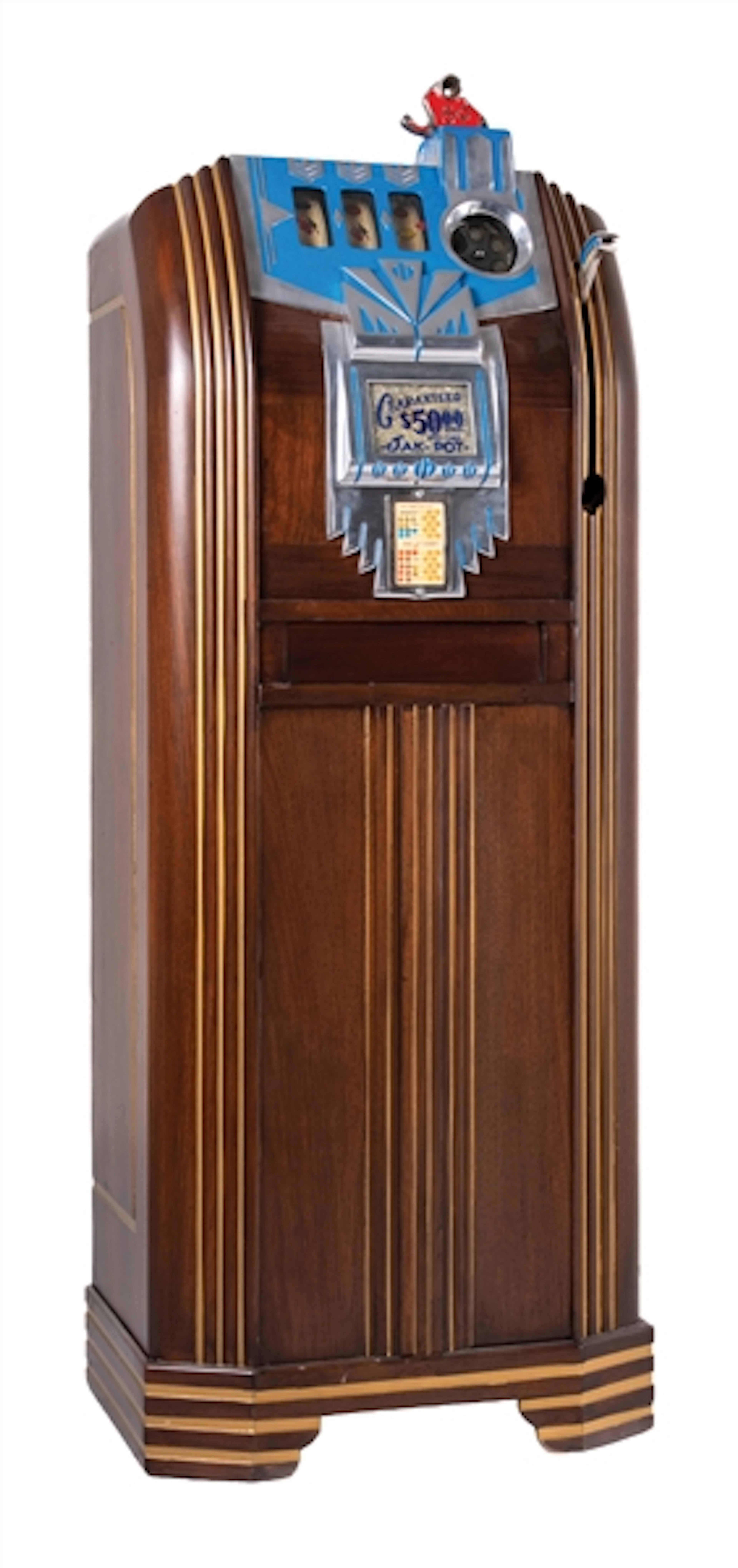 5¢ PACE "ROYAL COMET" CONSOLE SLOT MACHINE