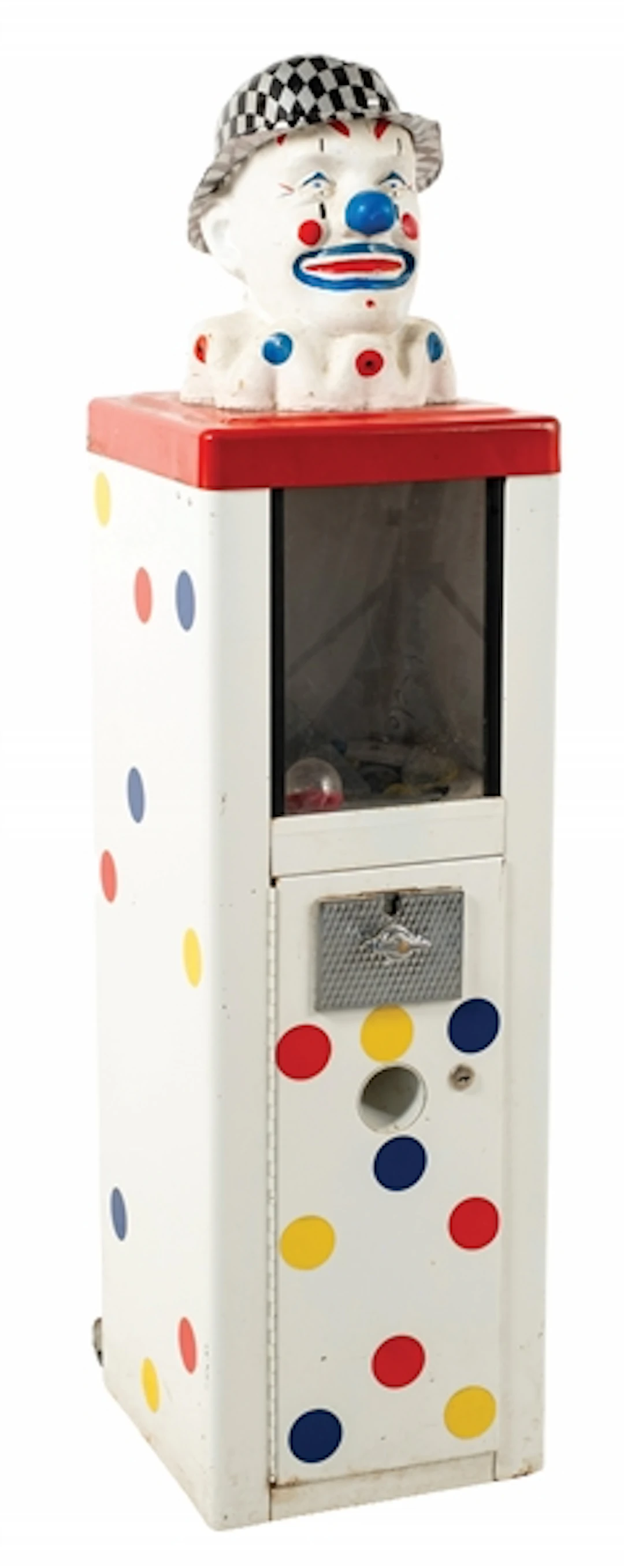 HARBY COMET CLOWN HEAD TOY VENDING MACHINE