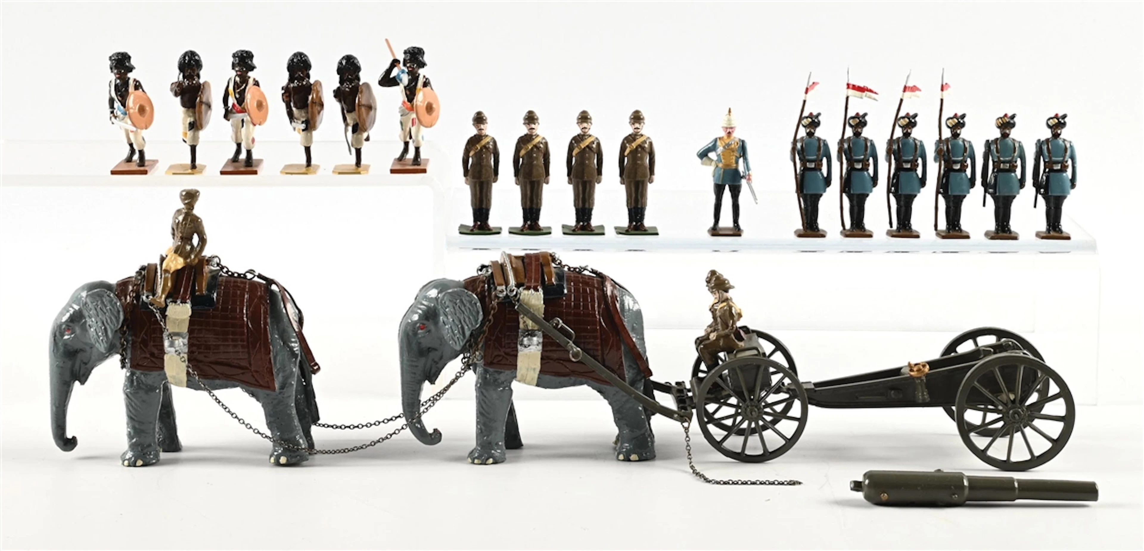 KINGCAST ELEPHANT DRAWN HEAVY ARTILLERY