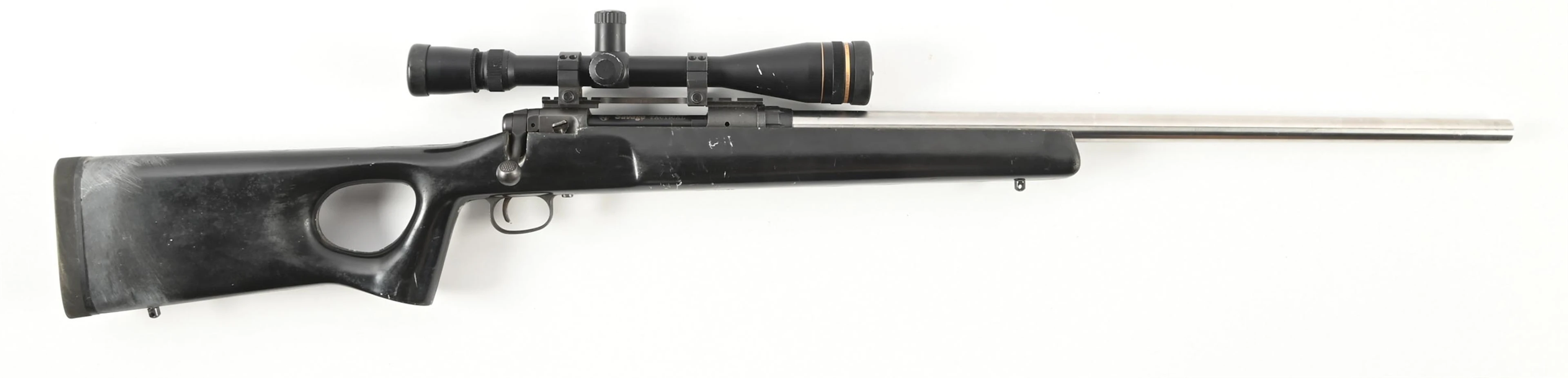 (M) CUSTOM SAVAGE MODEL 110 TACTICAL 6.5X.284 BOLT ACTION RIFLE WITH LEUPOLD