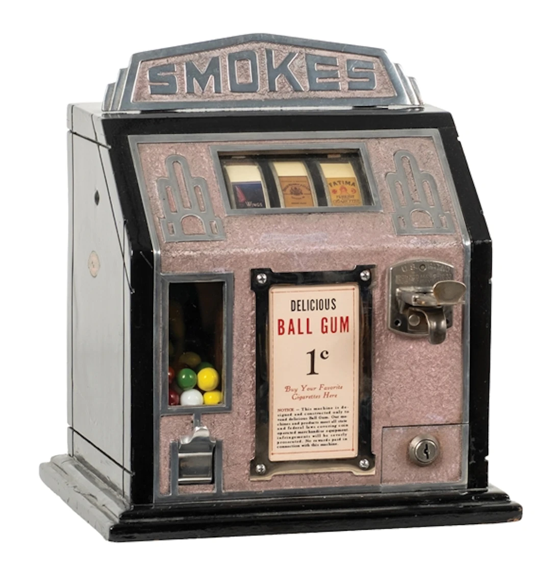 1¢ "SMOKES" CIGARETTE-THEMED TRADE STIMULATOR