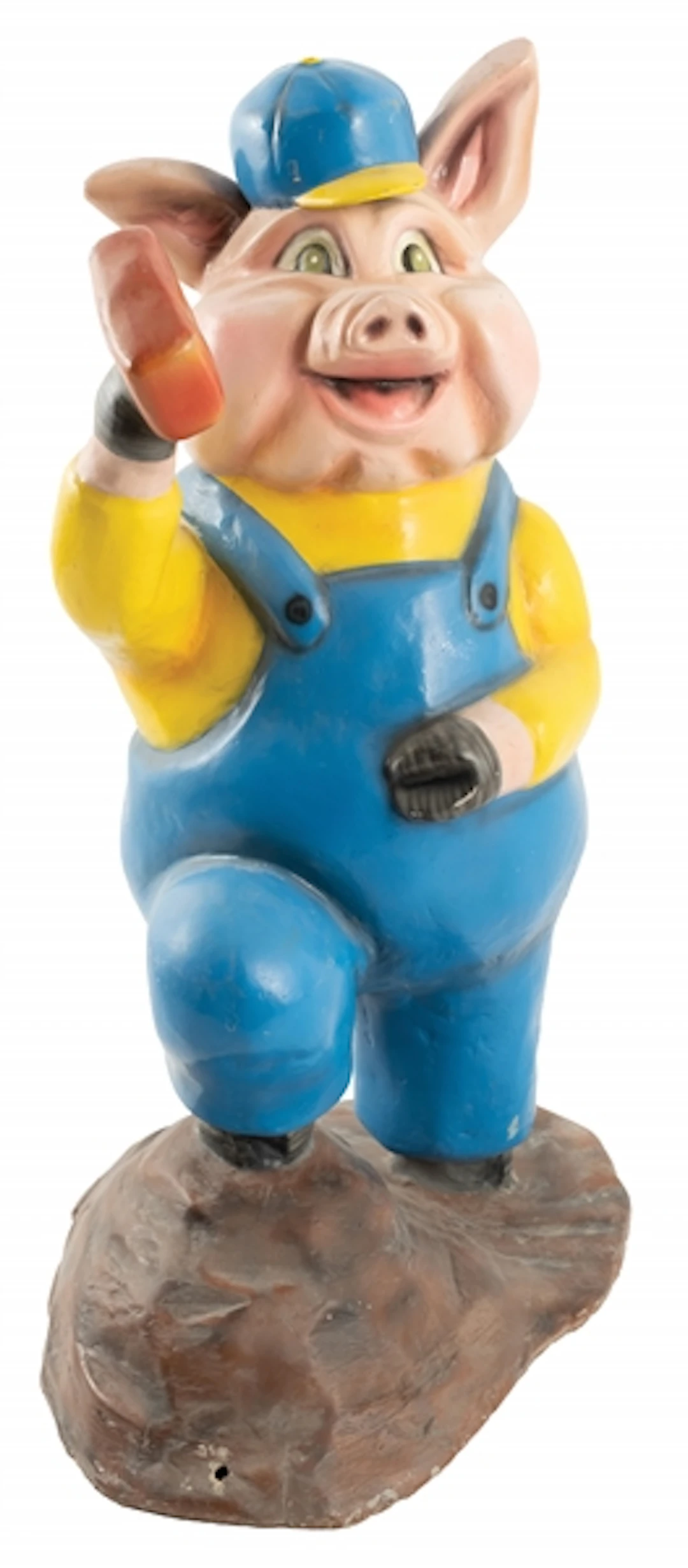 COMPOSITION DISPLAY PIECE IN THE FORM OF A PIG