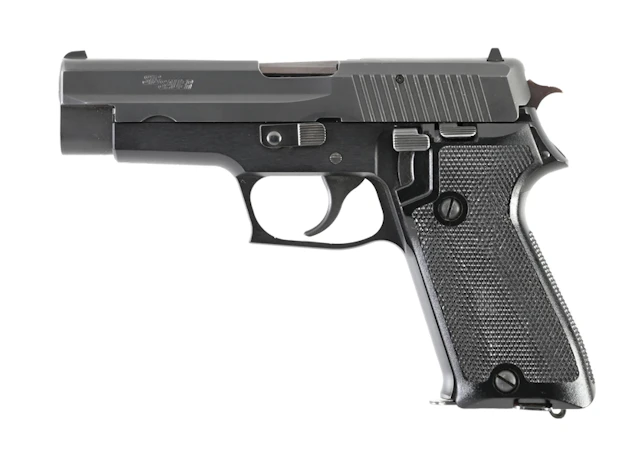 (M) WEST GERMAN SIG SAUER P220 SEMI-AUTOMATIC PISTOL WITH BOX.