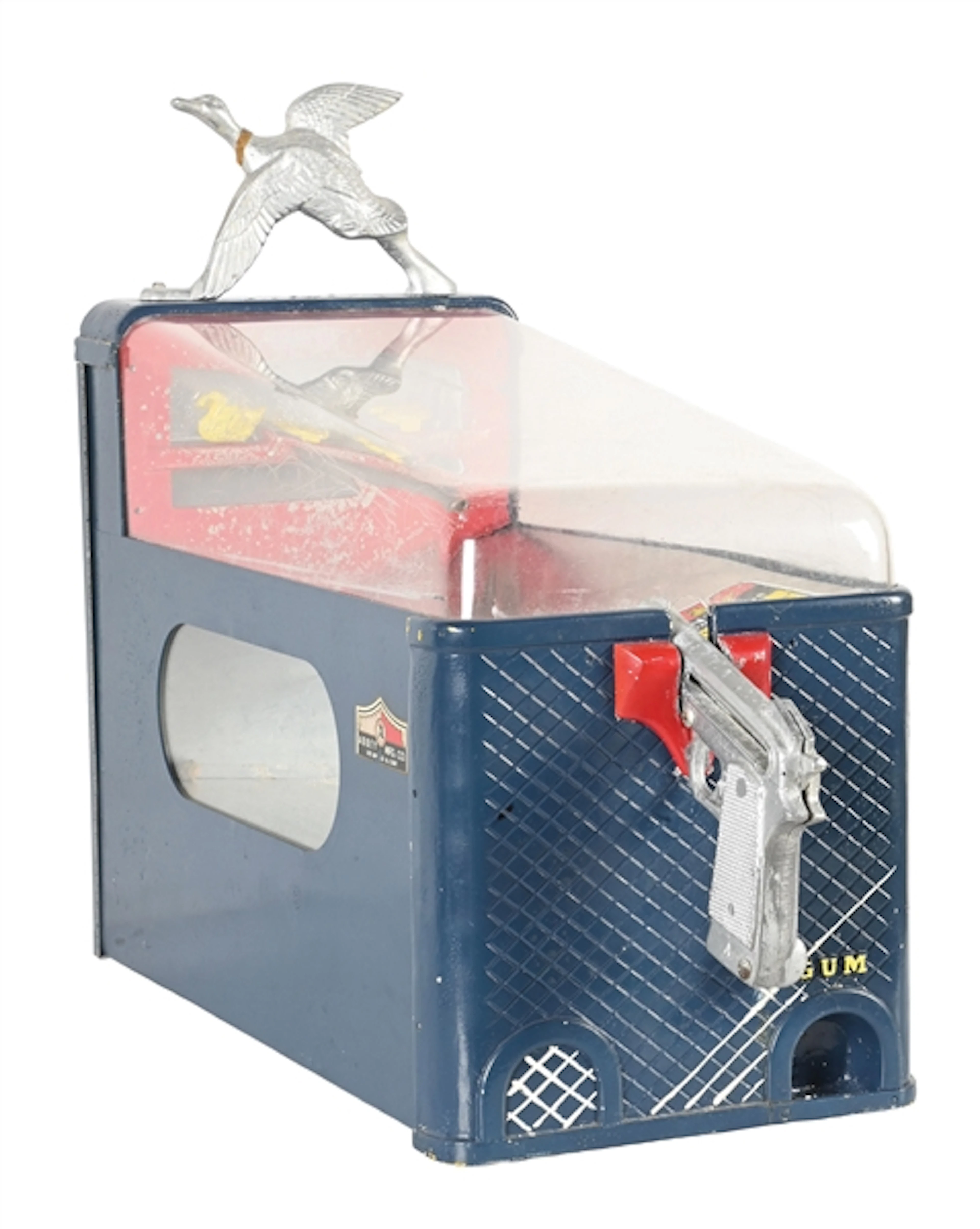 1¢ SILVER KING NOVELTY "THE HUNTER" DUCK SHOOTING ARCADE GAME