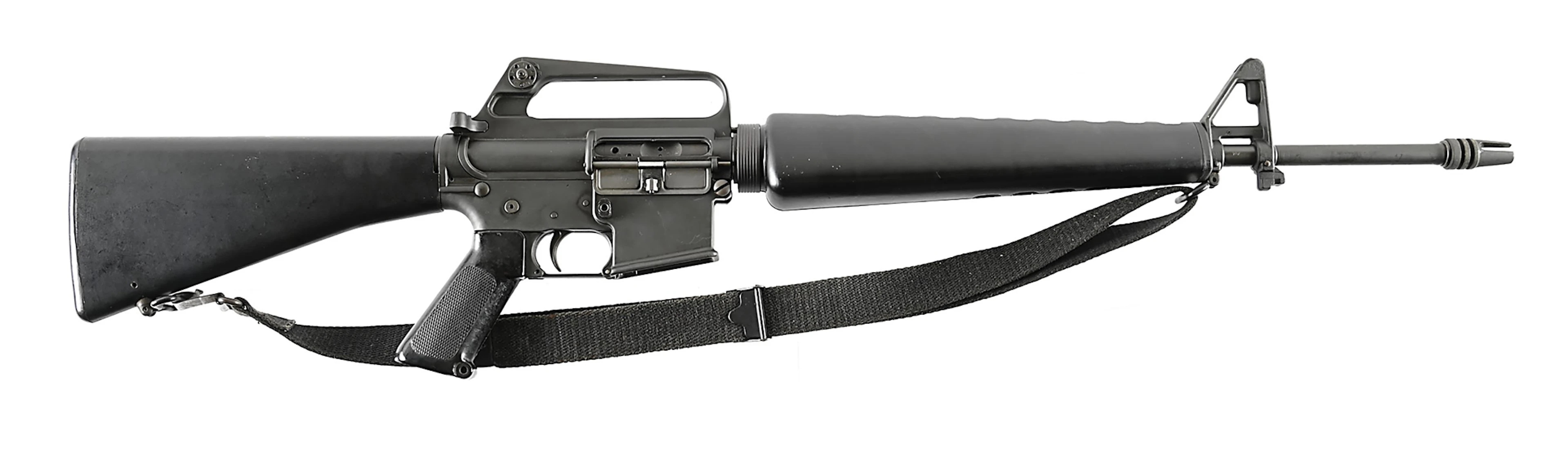 (C) EARLY COLT SP1 AR-15 SEMI-AUTOMATIC RIFLE (1965).