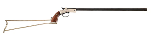 (C) RARE STEVENS NO. 39 CALIBER 38-35 NEW MODEL POCKET SHOTGUN