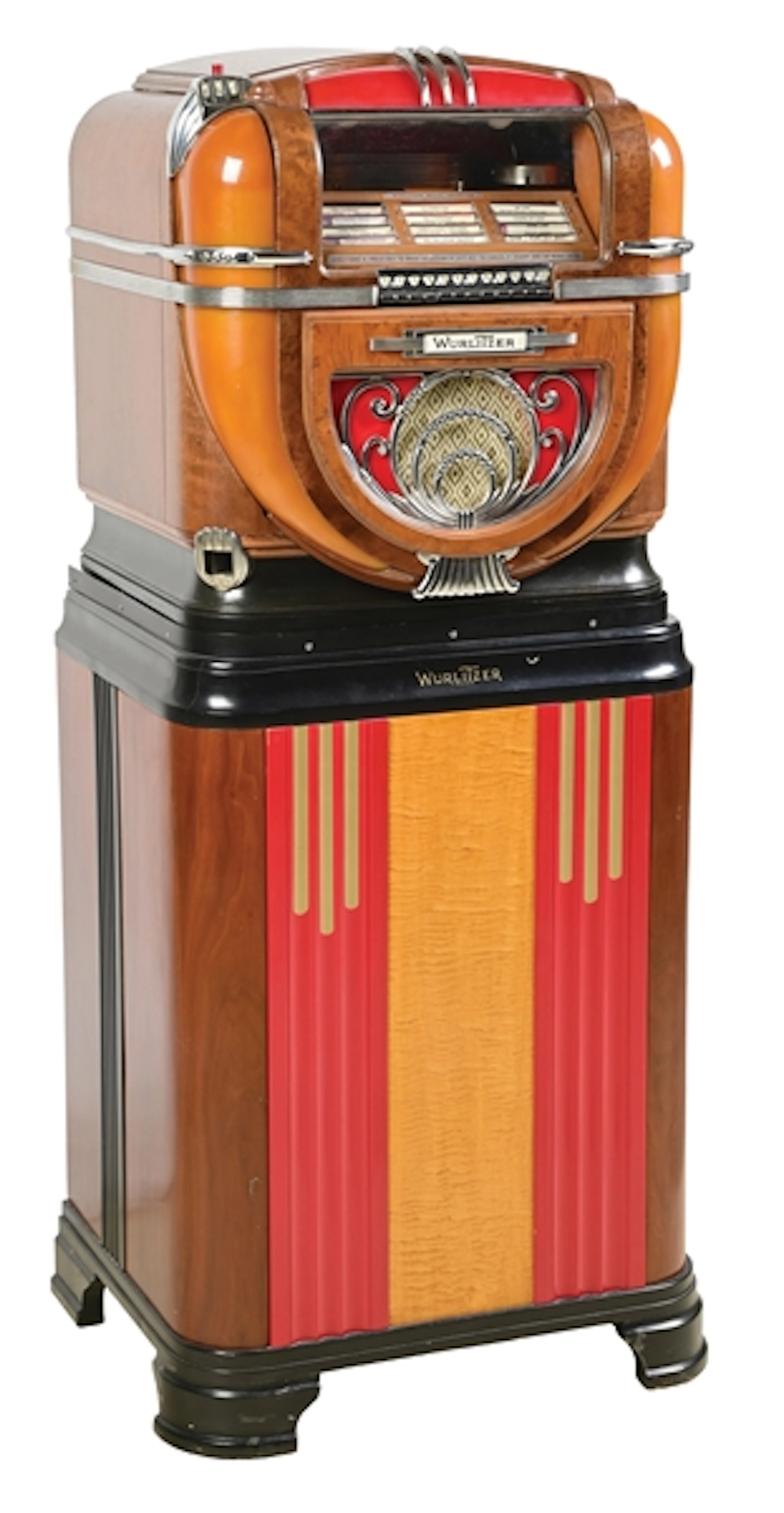 WURLITZER JUKEBOX MODEL 71 WITH STAND