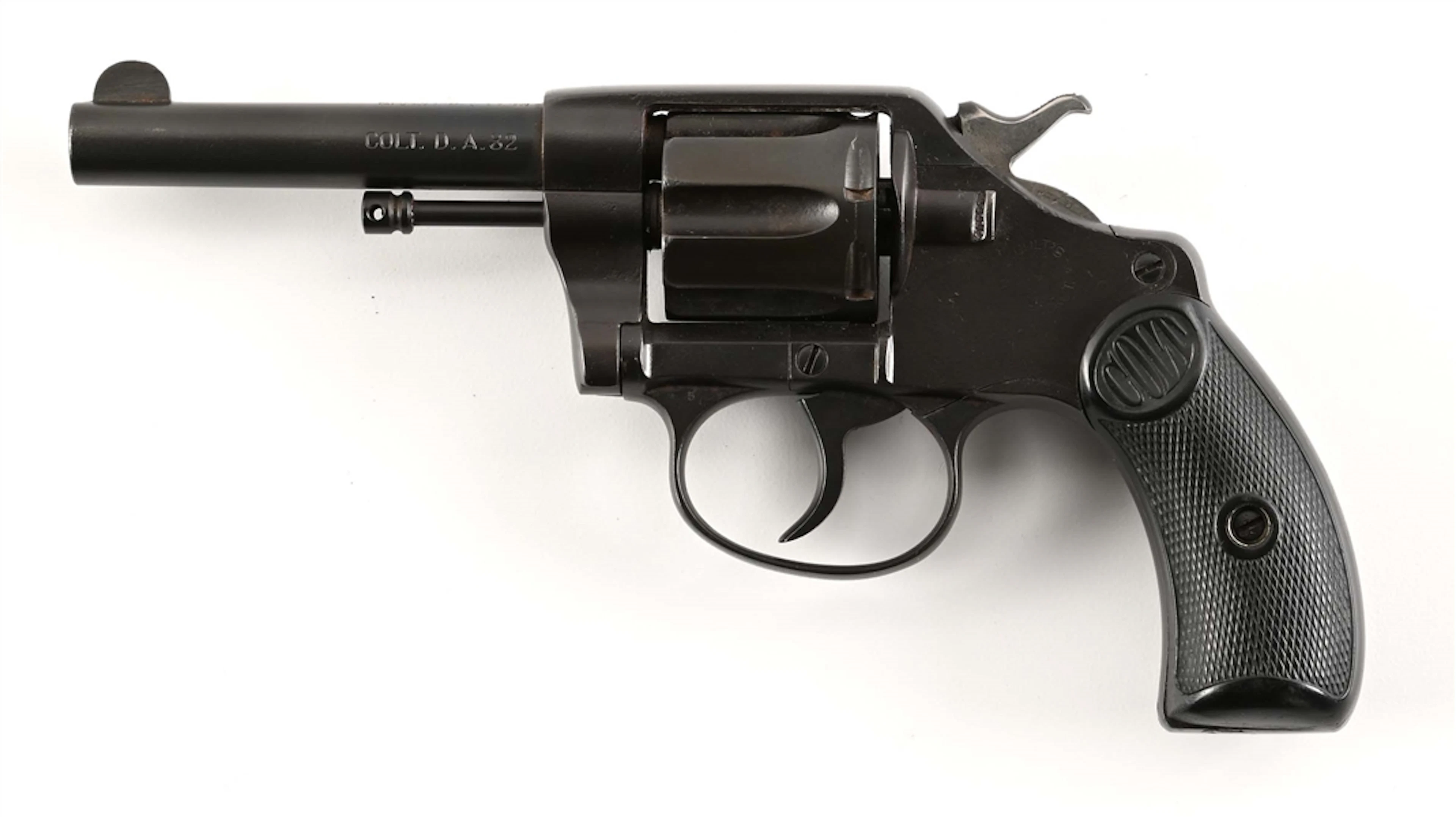 (A) COLT DA 32 DOUBLE ACTION REVOLVER.