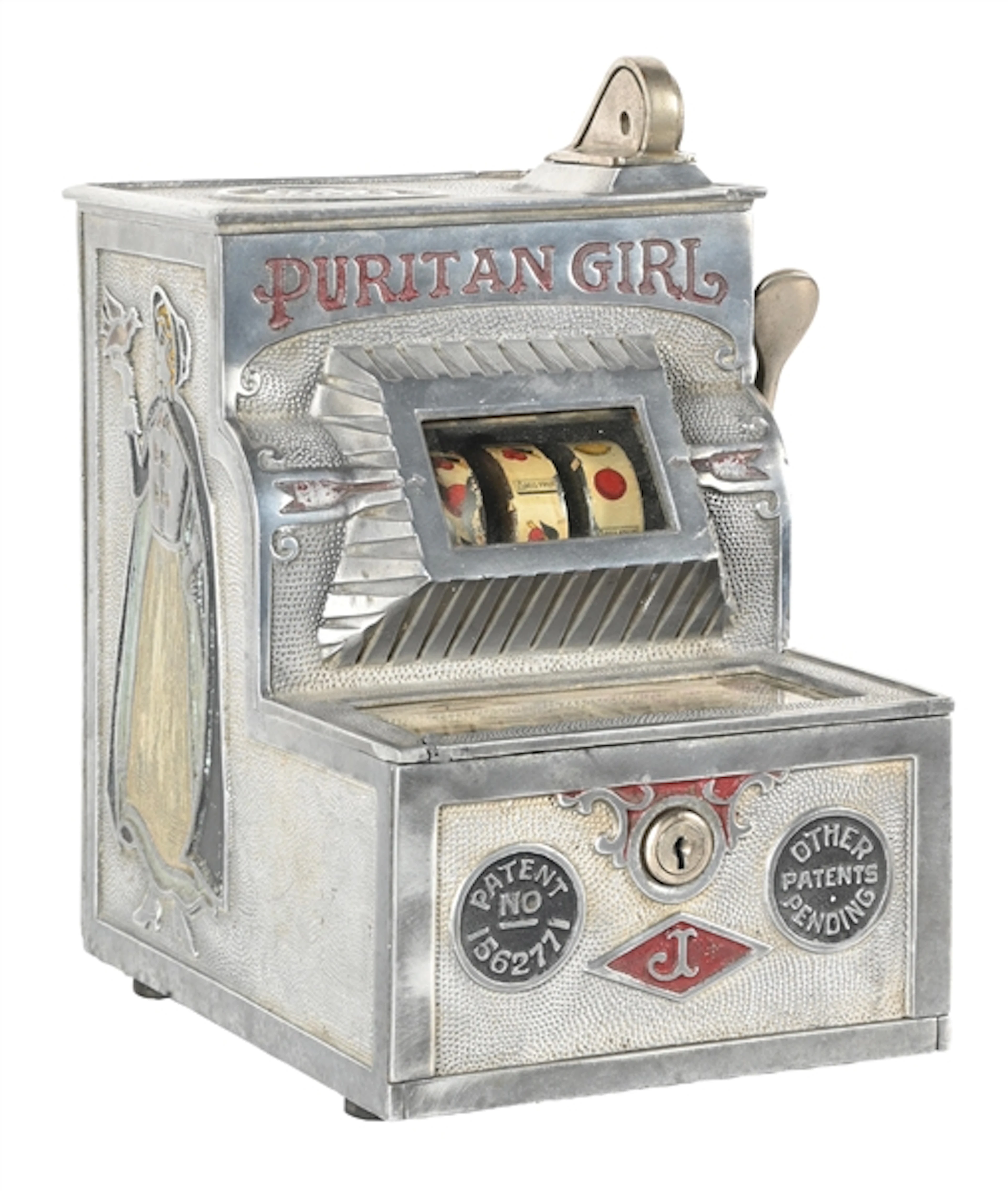 5¢ O.D. JENNINGS & CO. PURITAN GIRL CIGAR TRADE STIMULATOR