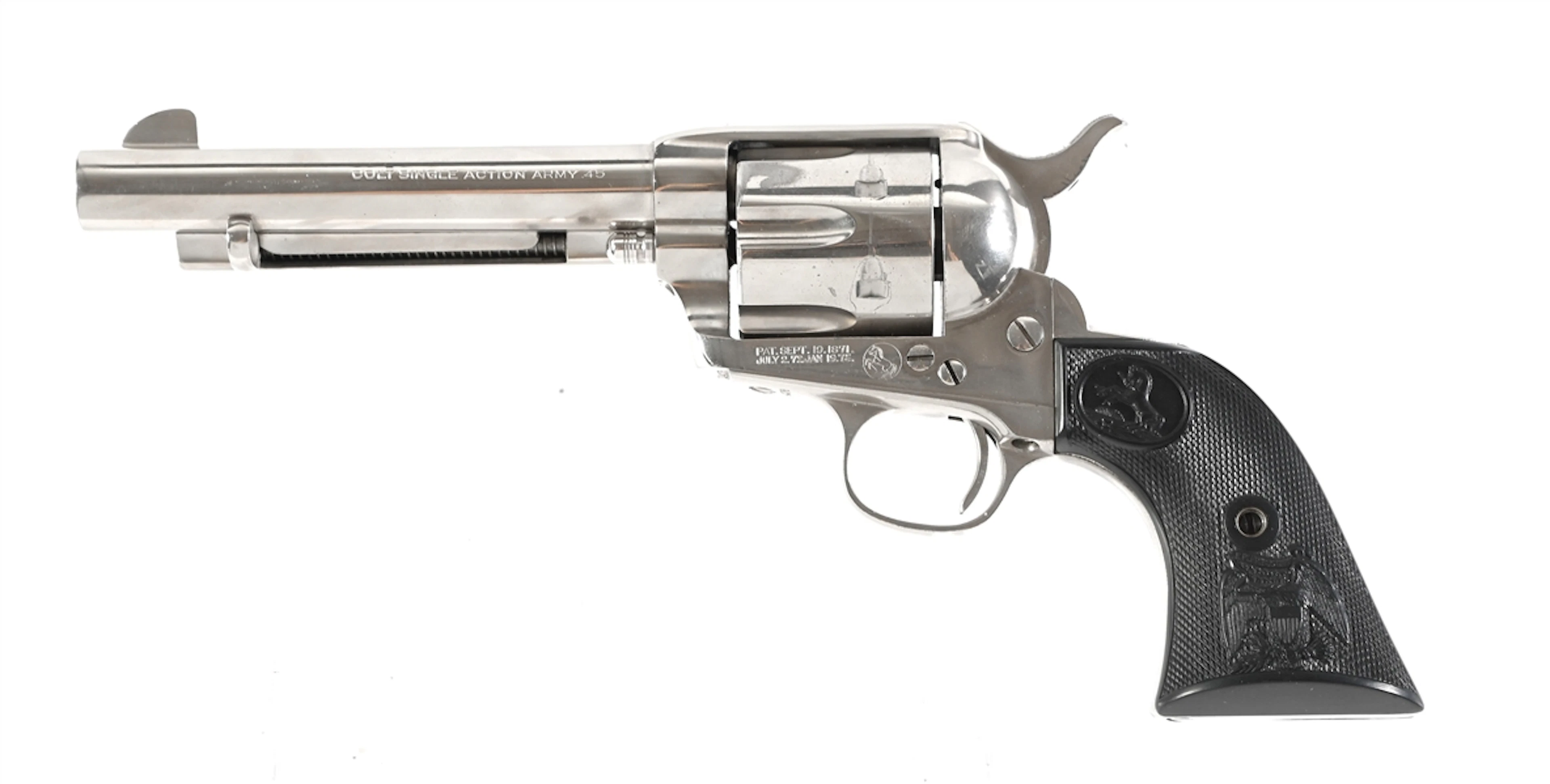 (A) COLT SINGLE ACTION ARMY REVOLVER