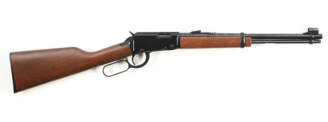 (M) HENRY LEVER ACTION .22 CARBINE WITH BOX